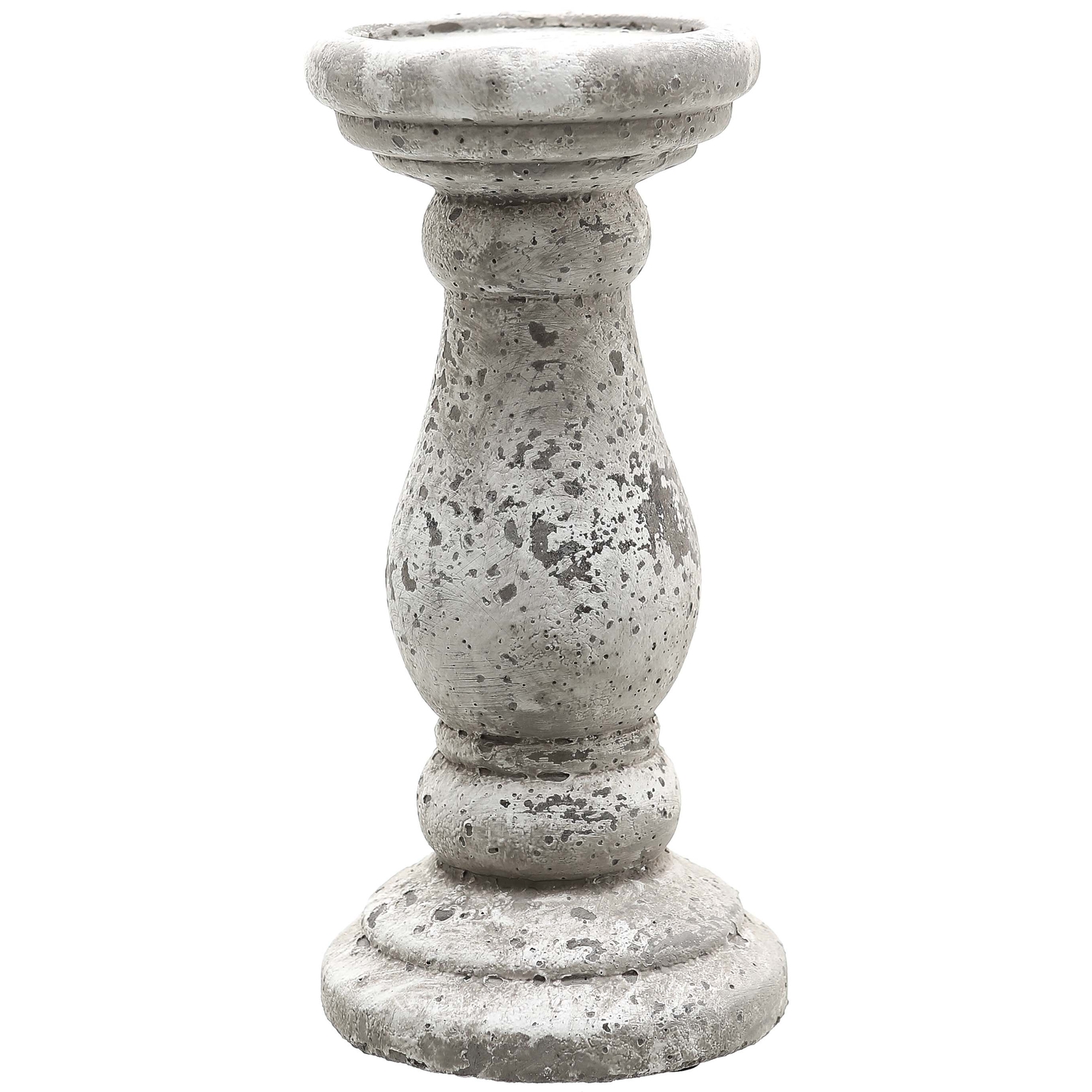 Small Stone Ceramic Candle Holder - Image 1