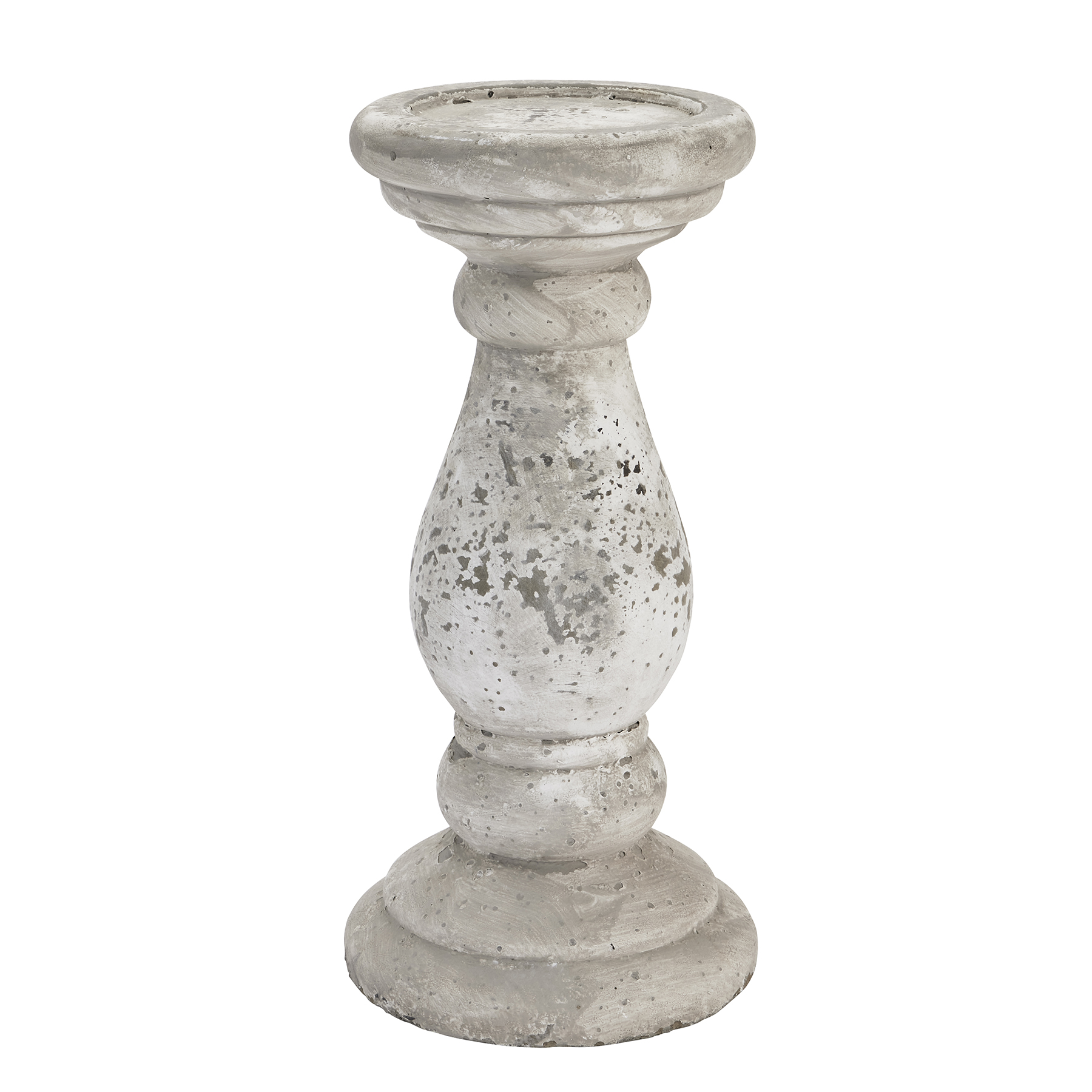 Large Stone Ceramic Candle Holder - Image 1