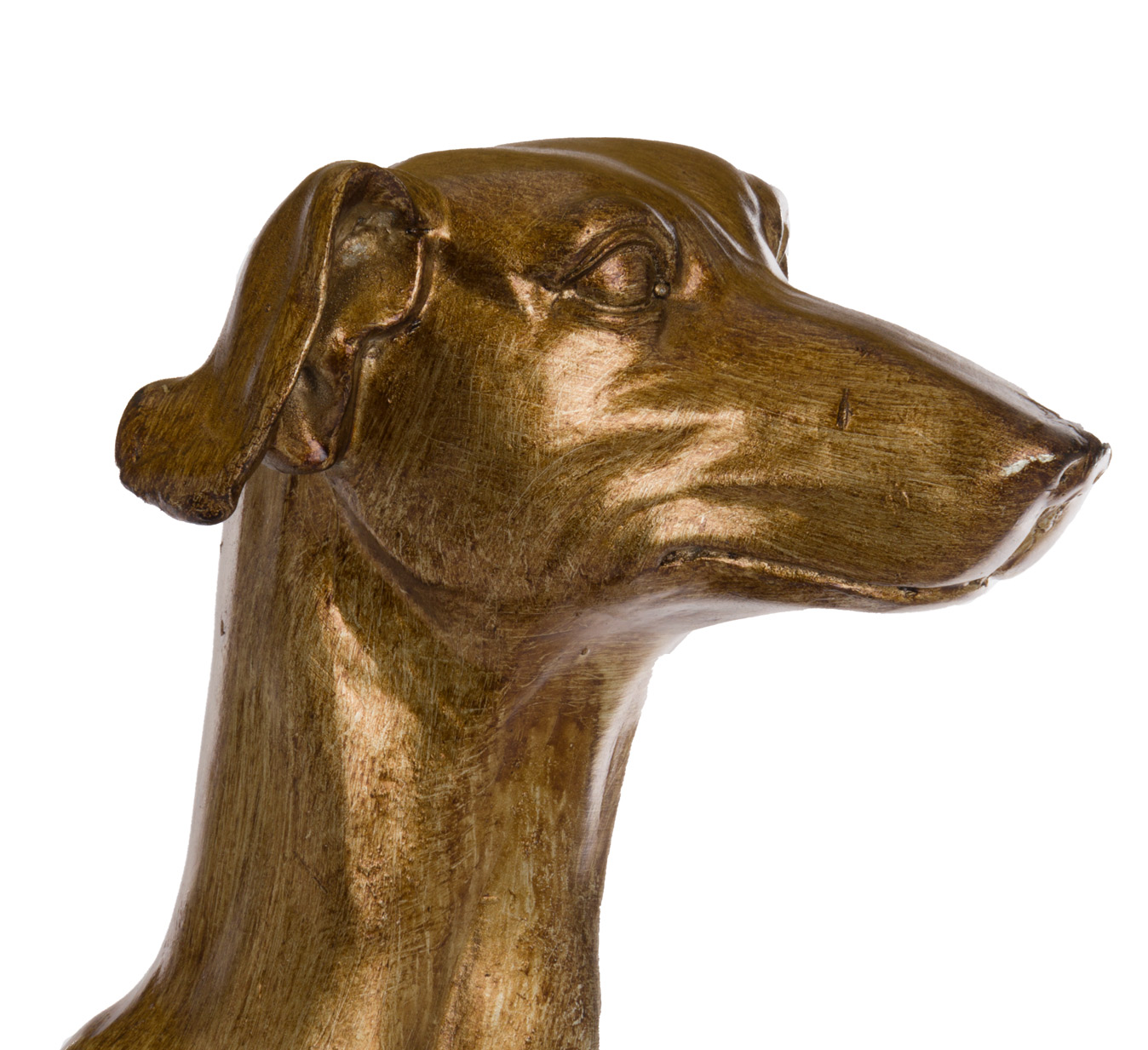 William The Whippet Gold Lamp With Charcoal Shade - Image 2