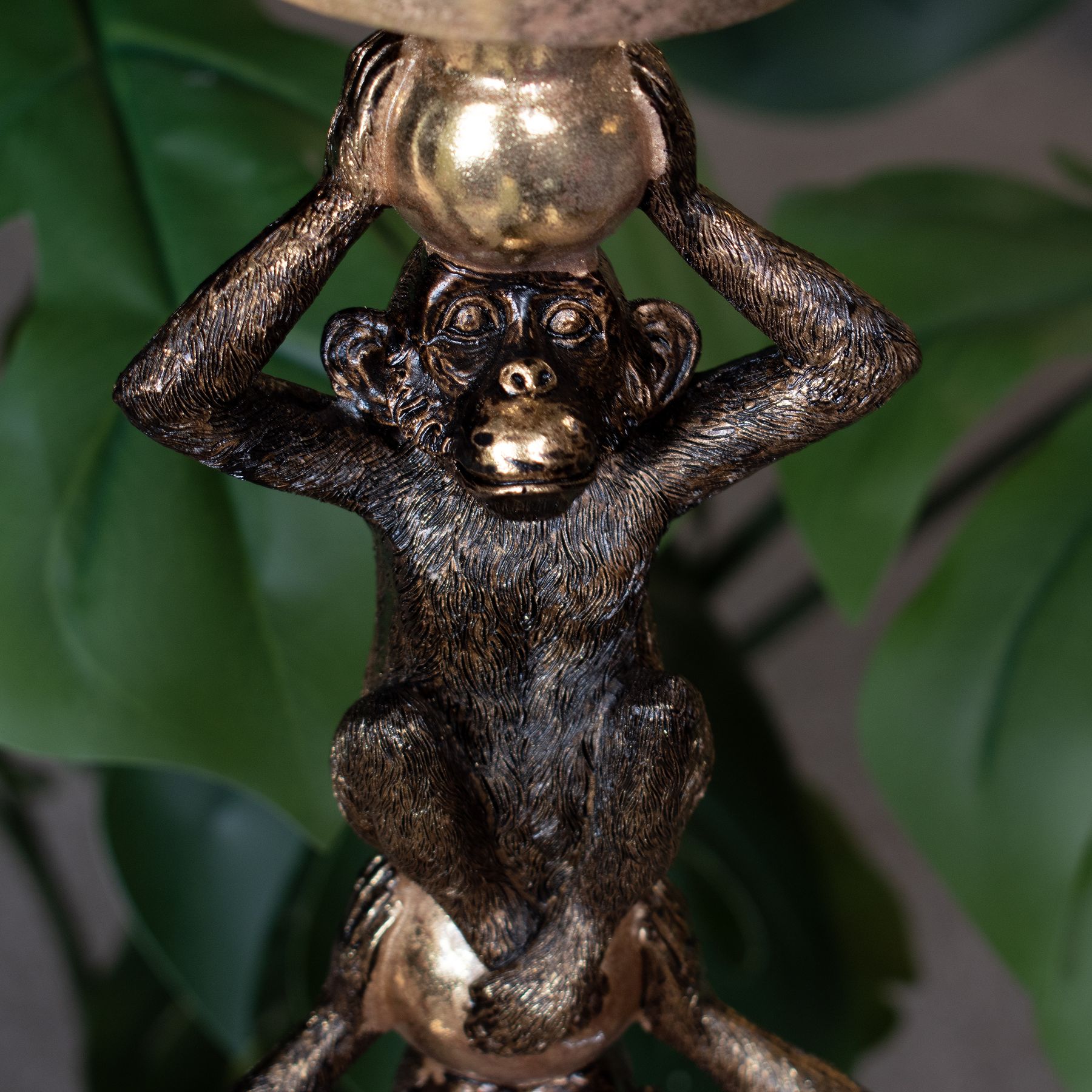 Double Monkey Candle Holder - Image 5