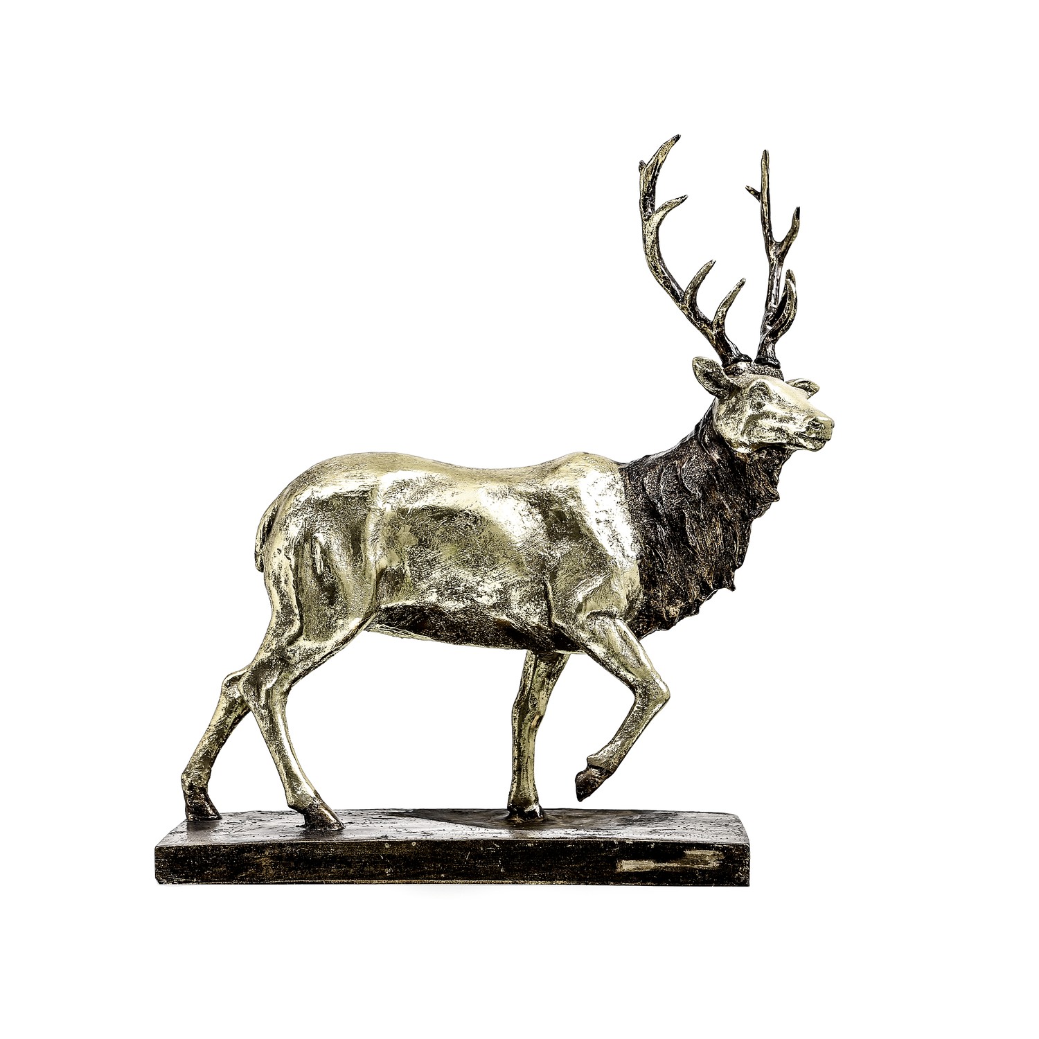 Large Gold Stag Ornament - Image 1