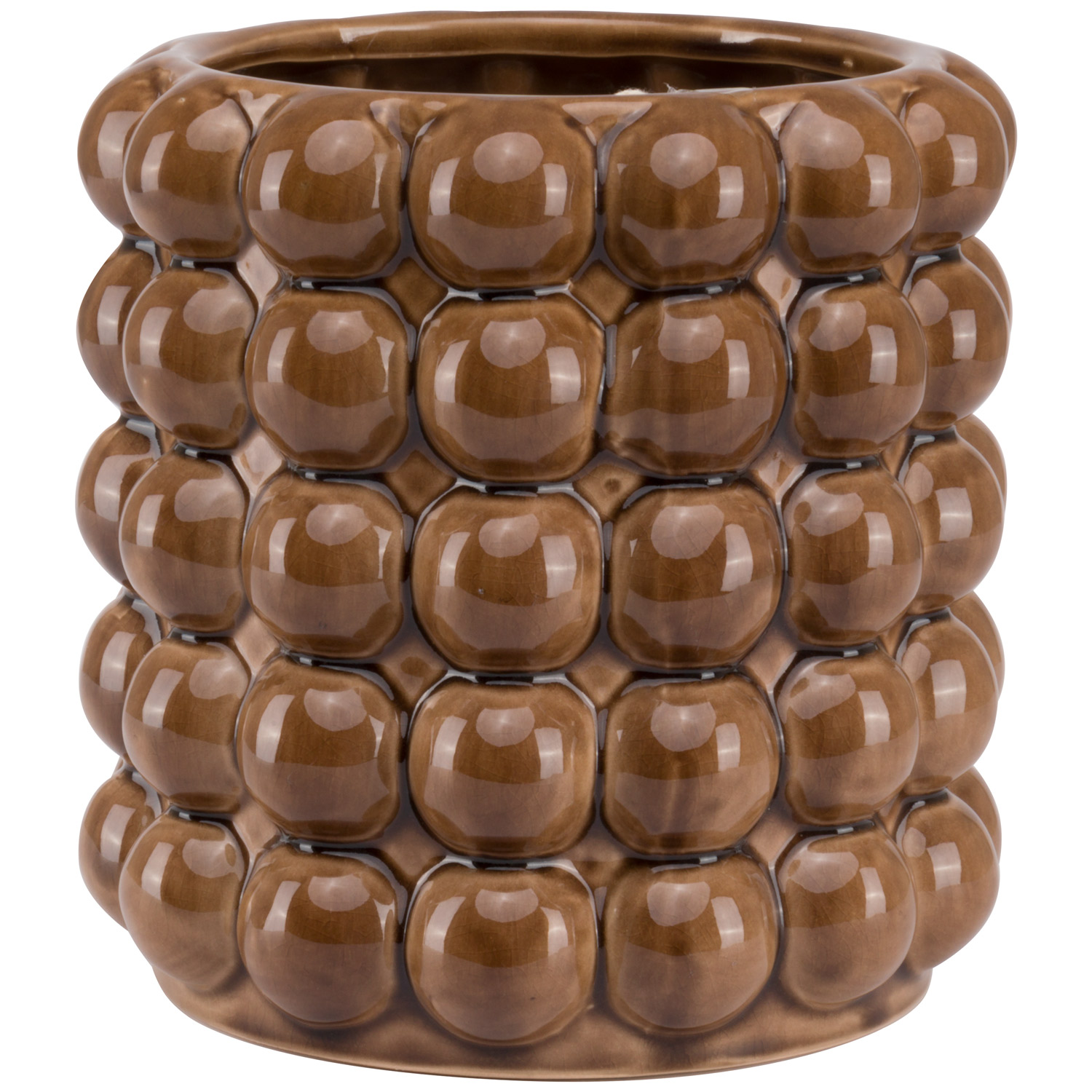 Seville Collection Large Caramel Bubble Planter - Image 1