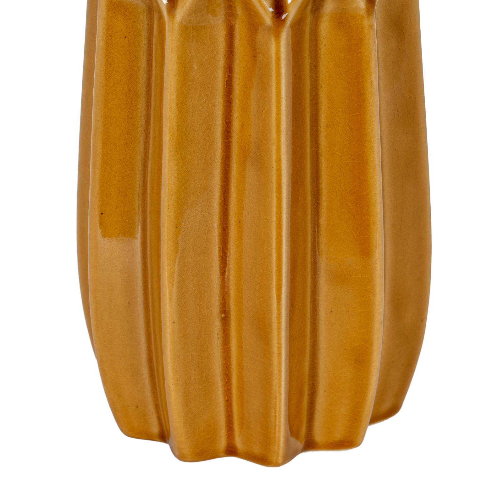 Seville Collection Tall Ochre Vase - Image 4