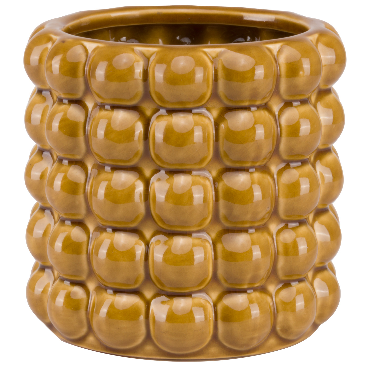 Seville Collection Ochre Bubble Planter