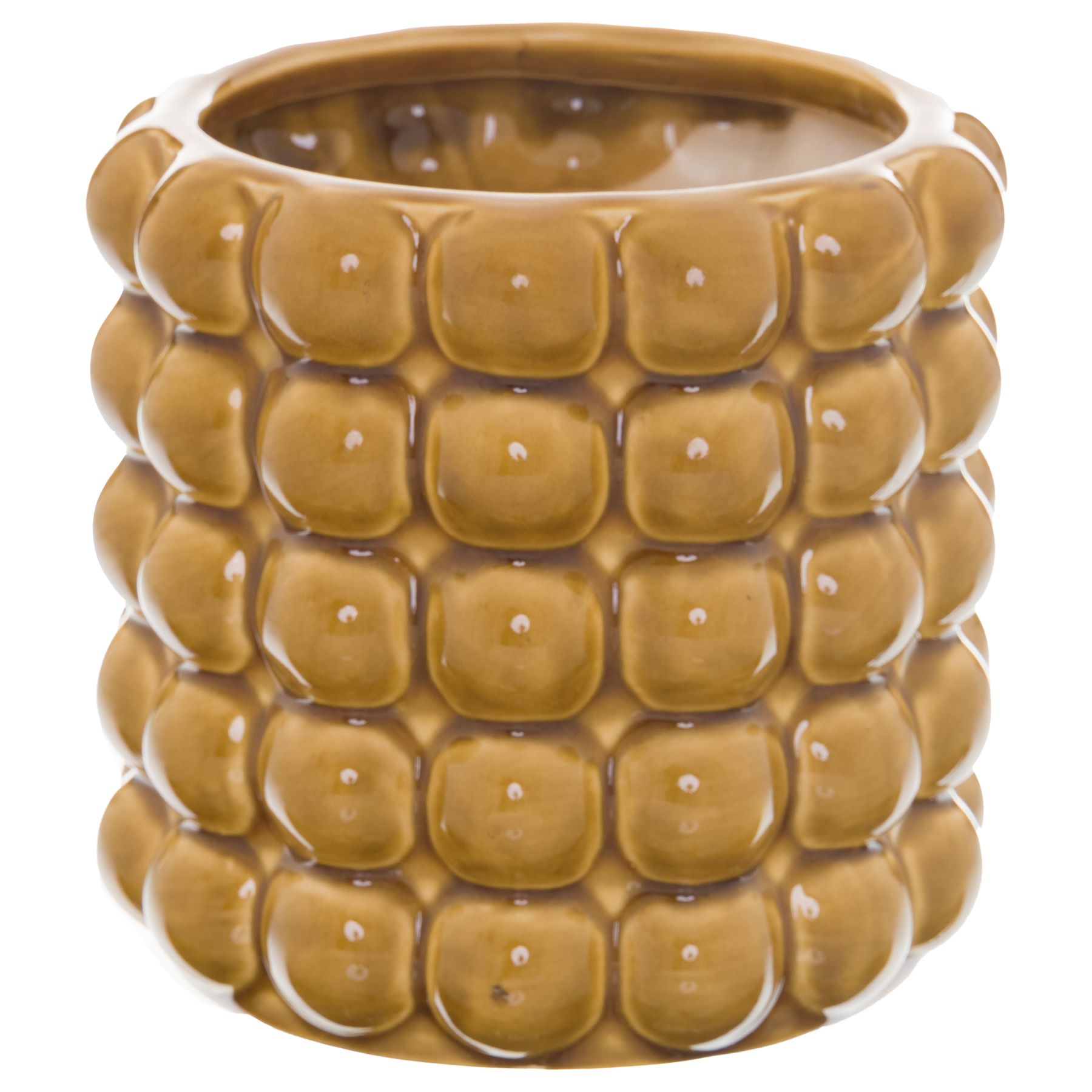 Seville Collection Large Ochre Bubble Planter - Image 1