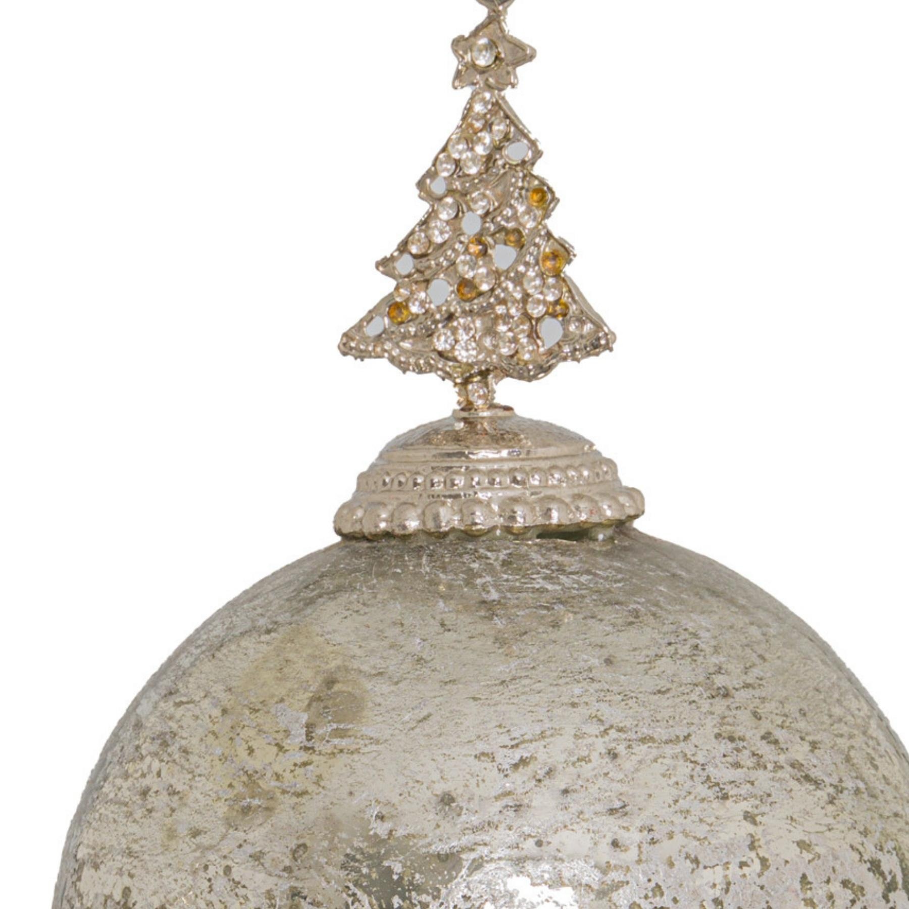 The Noel Collection Mercury Tree Top Bauble - Image 2