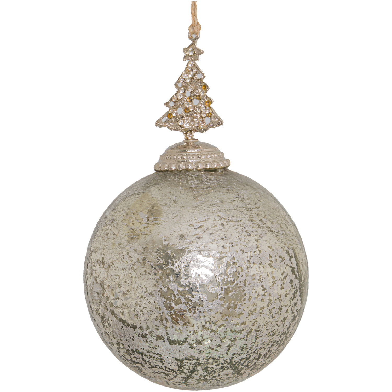 The Noel Collection Mercury Tree Top Bauble - Image 1