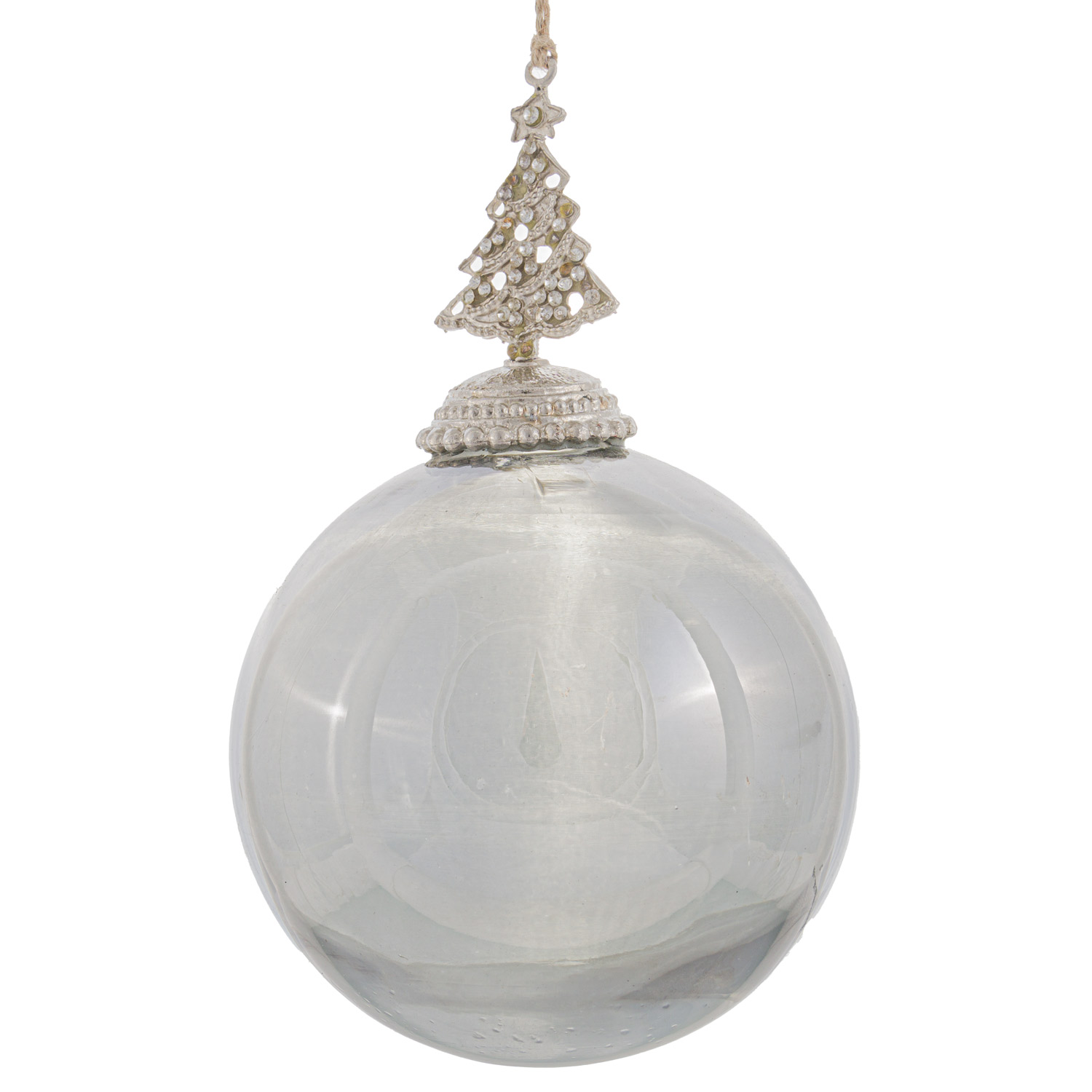 The Noel Collection Smoked Midnight Tree Top Bauble - Image 1