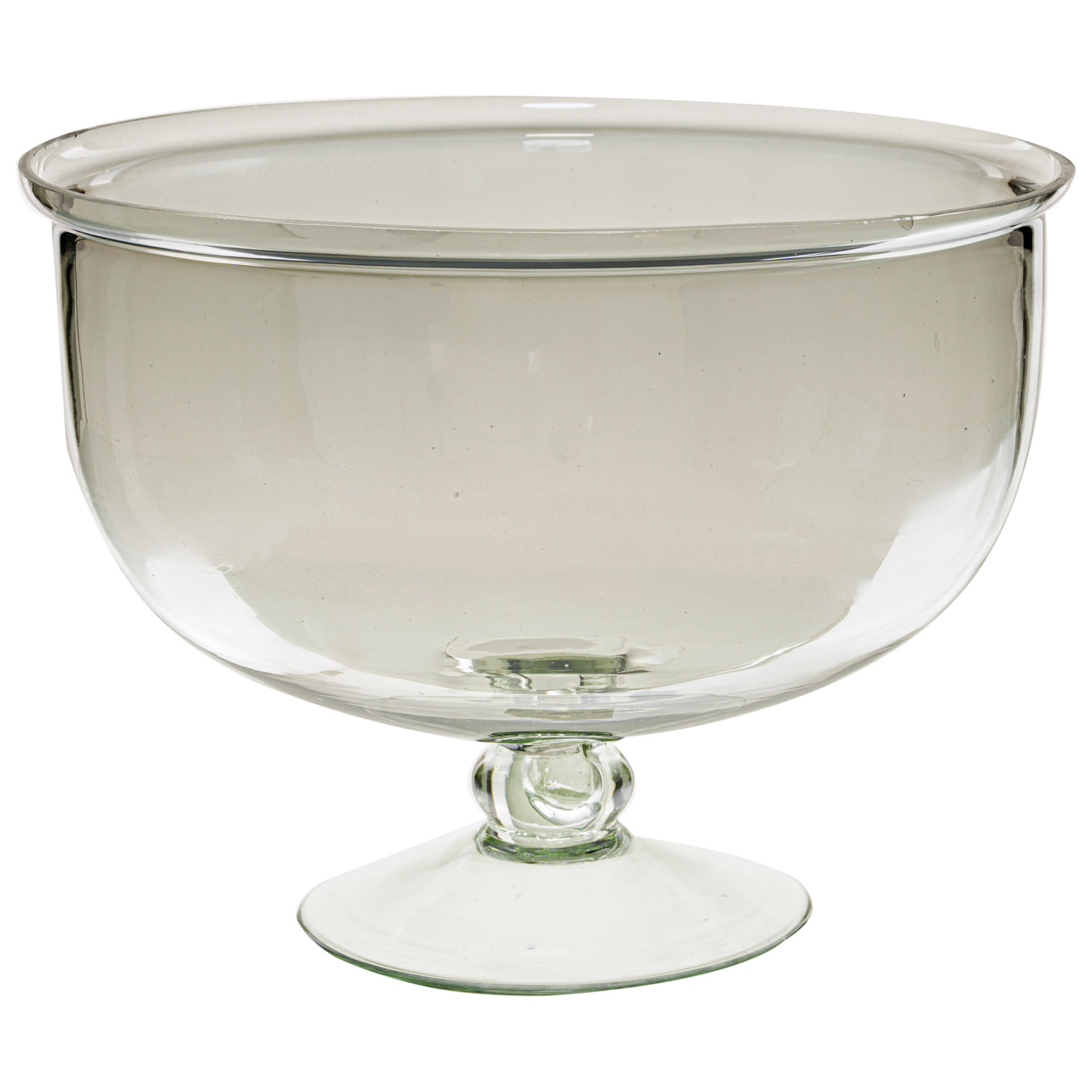 The Noel Collection Smoked Midnight Footed Bowl - Image 1