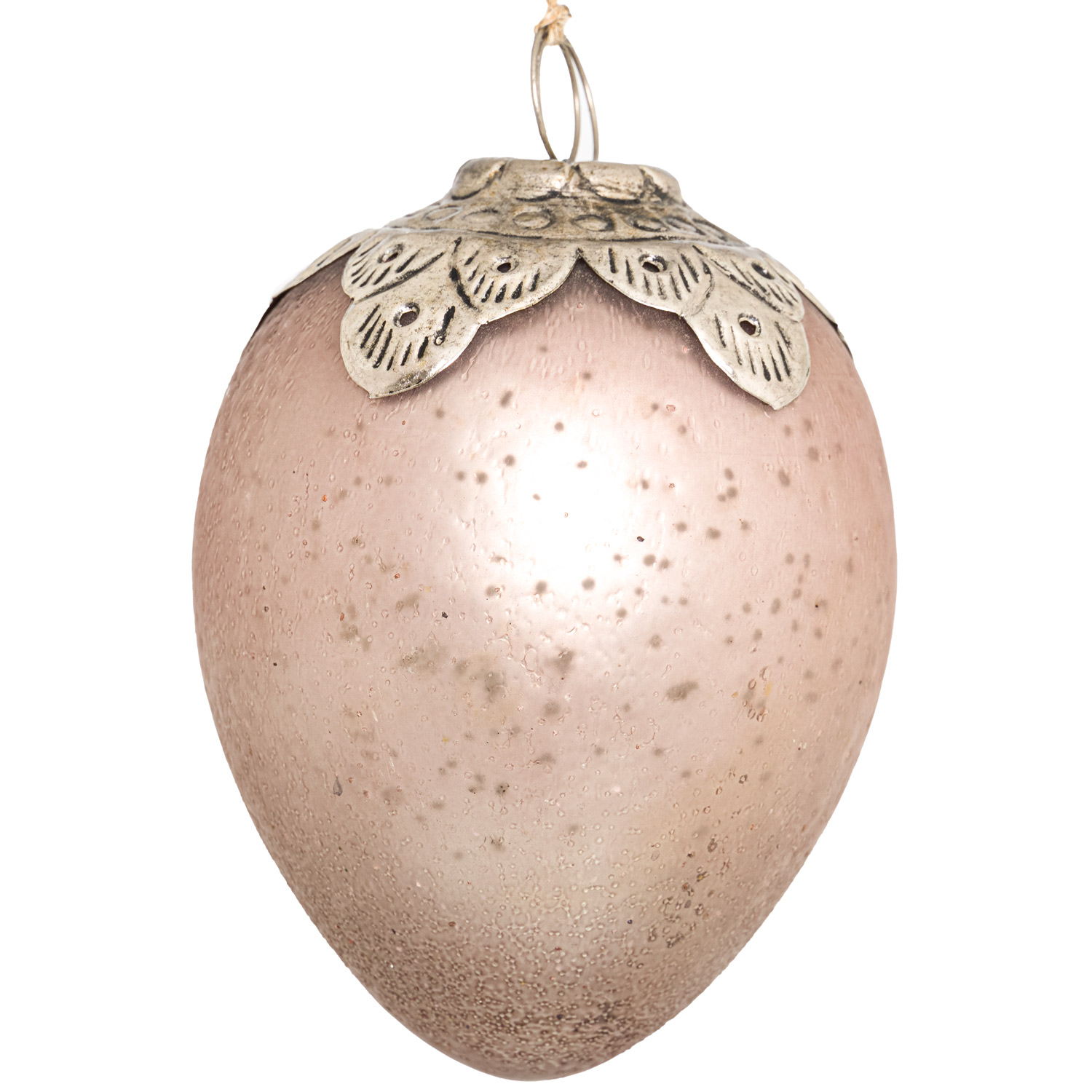 The Noel Collection Venus Medium Oval Crested Bauble - Image 1