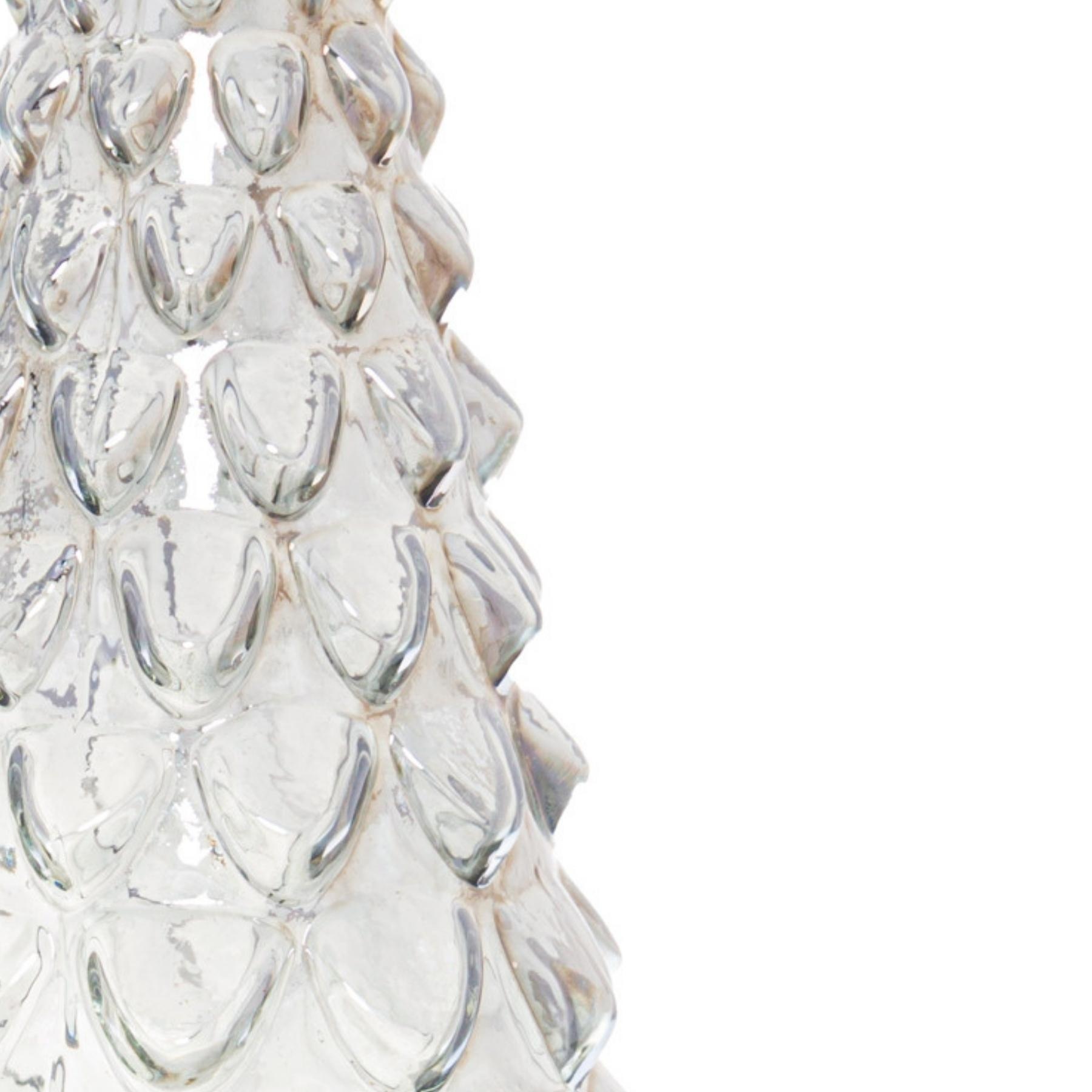 Noel Collection Smoked Midnight Glass Decorative Tree - Image 2