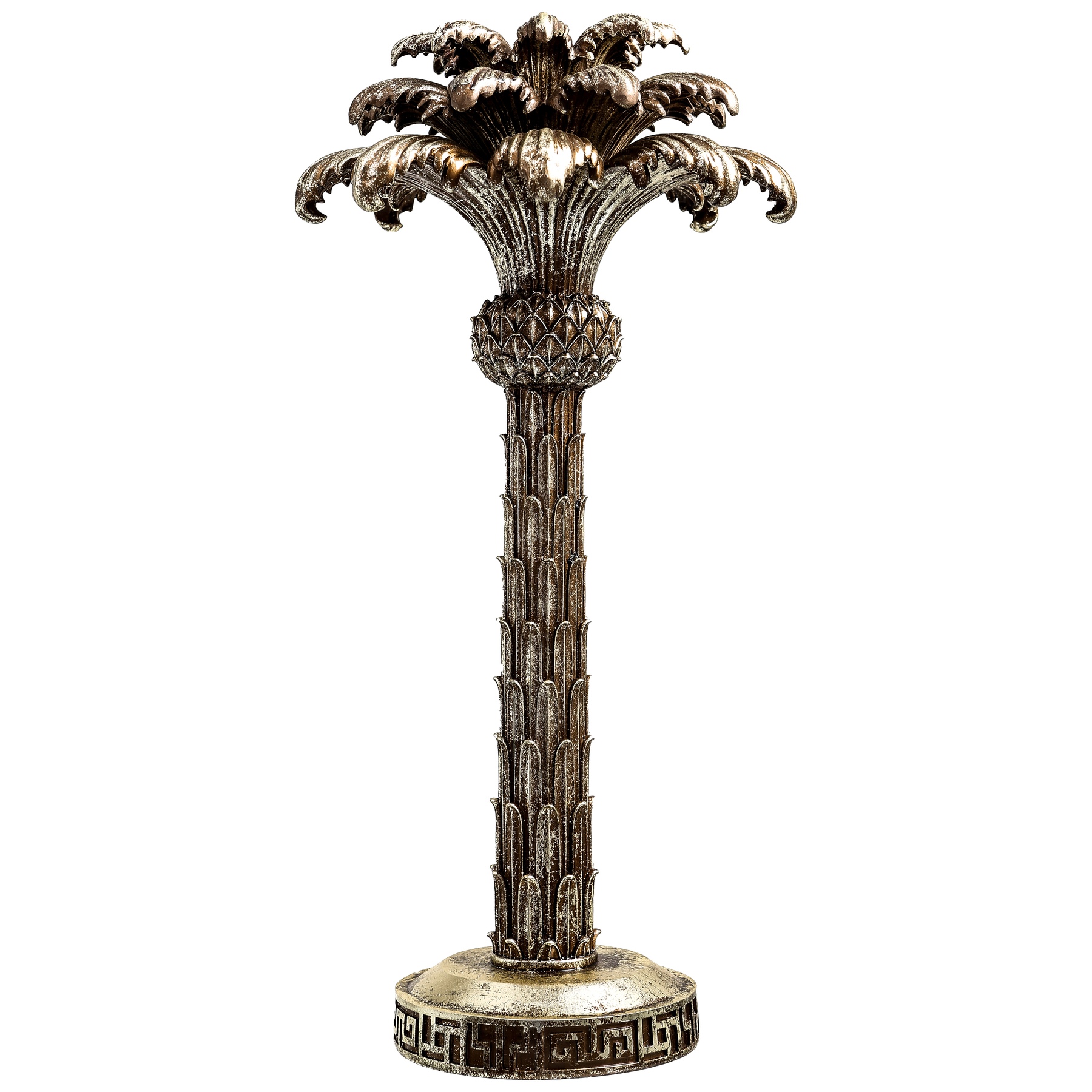 Ornamental Palm Tree Candle Holder - Image 1