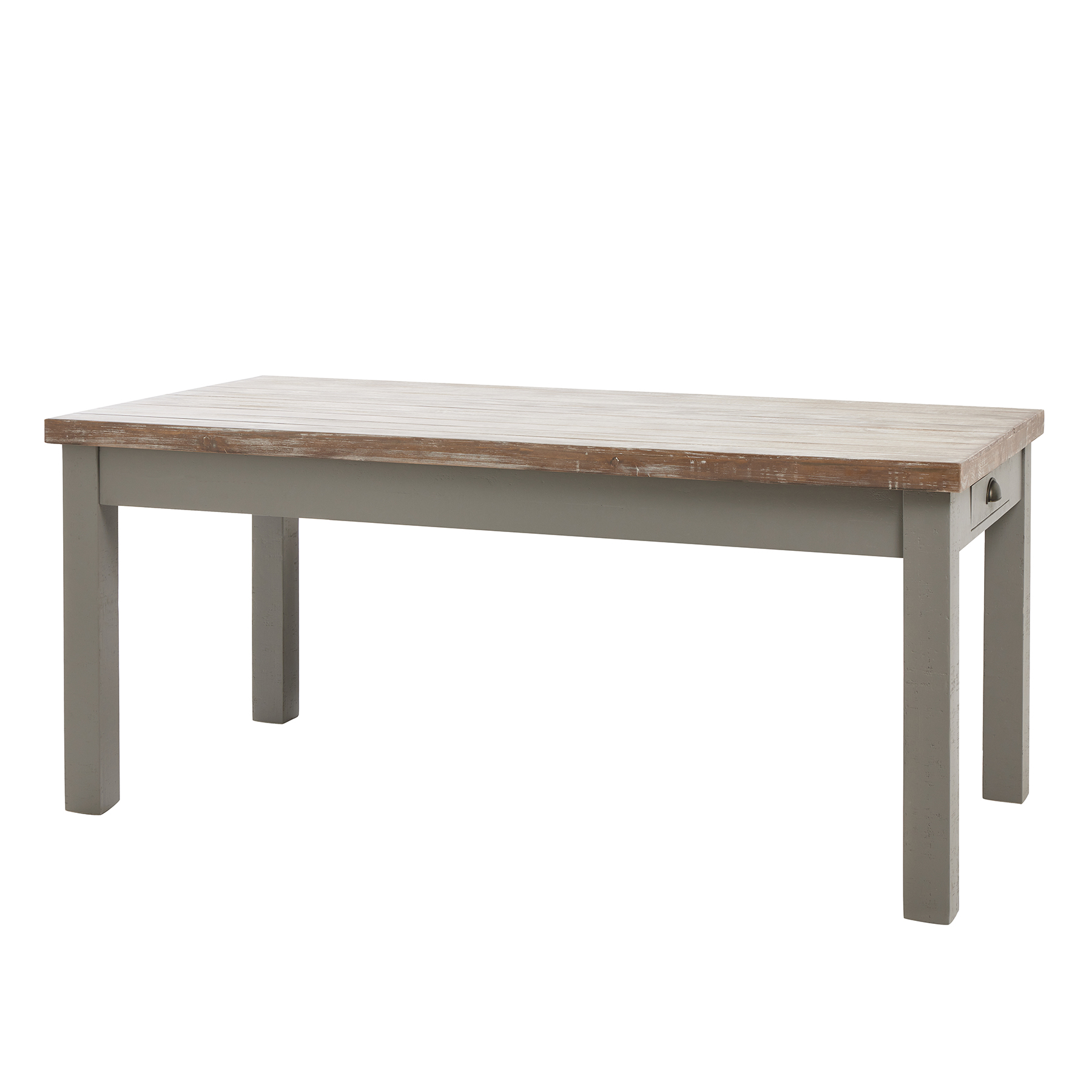 The Oxley Collection Dining Table With  Two Drawers - Image 1