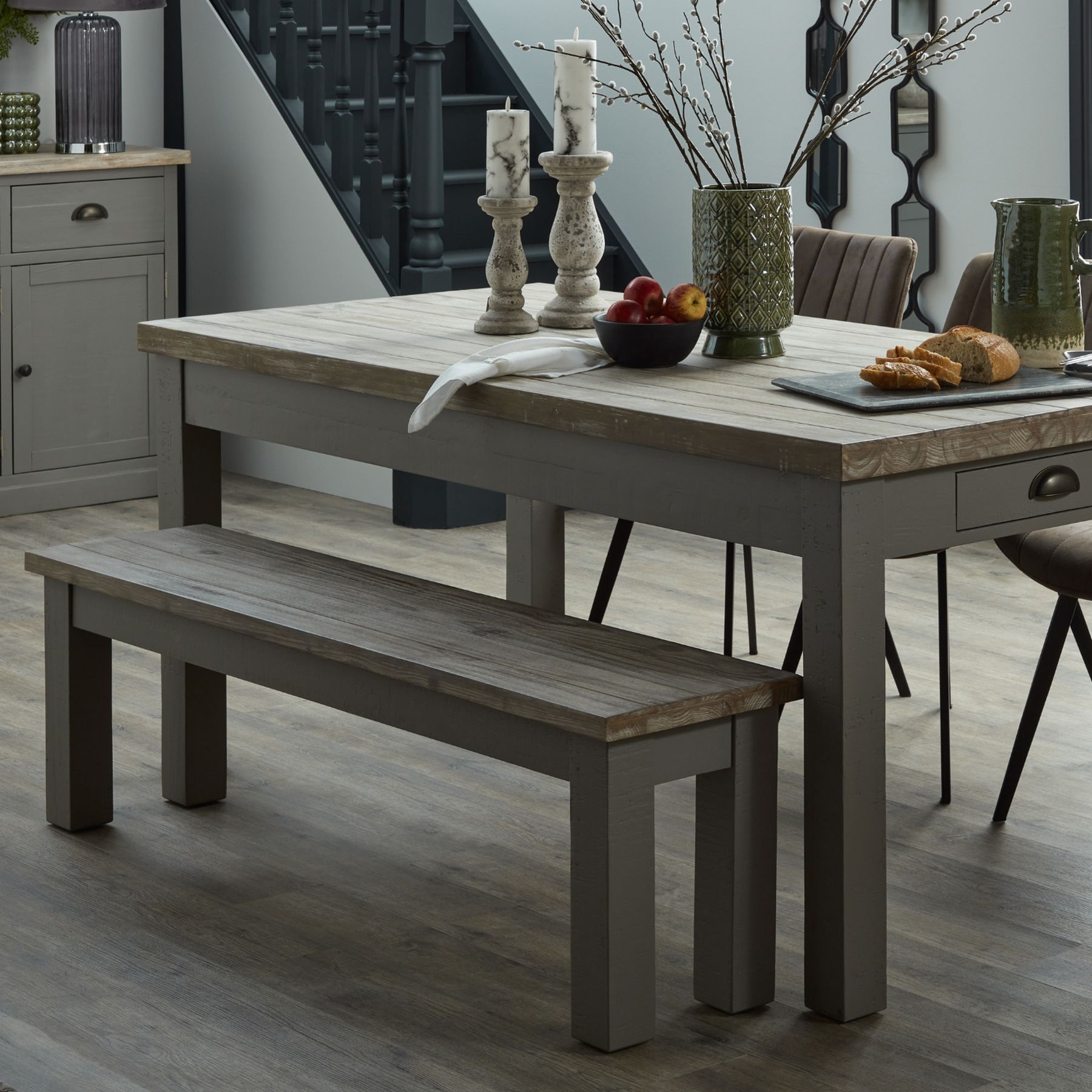 The Oxley Collection Dining Bench - Image 4