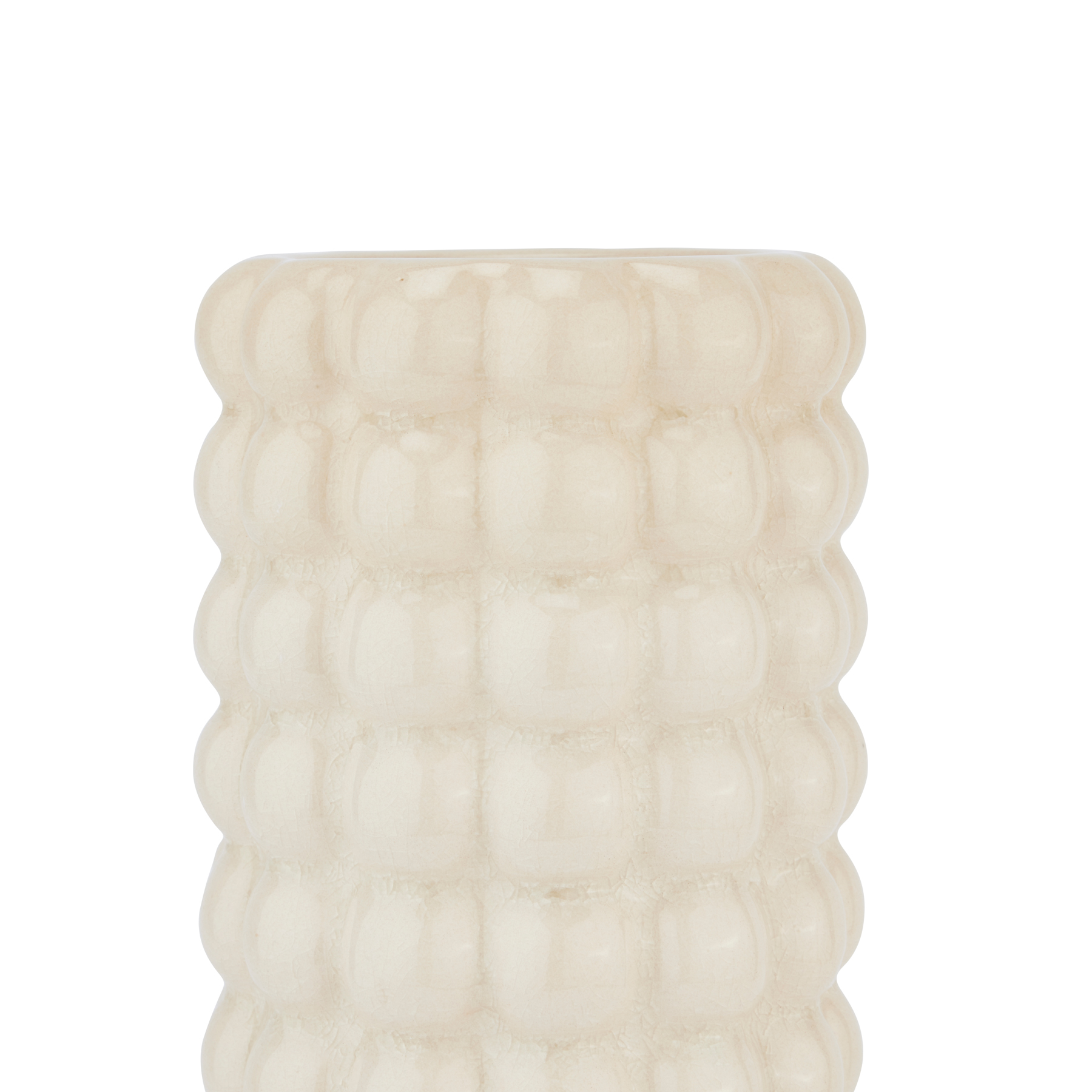 Seville Collection Cream Bubble Vase - Image 2