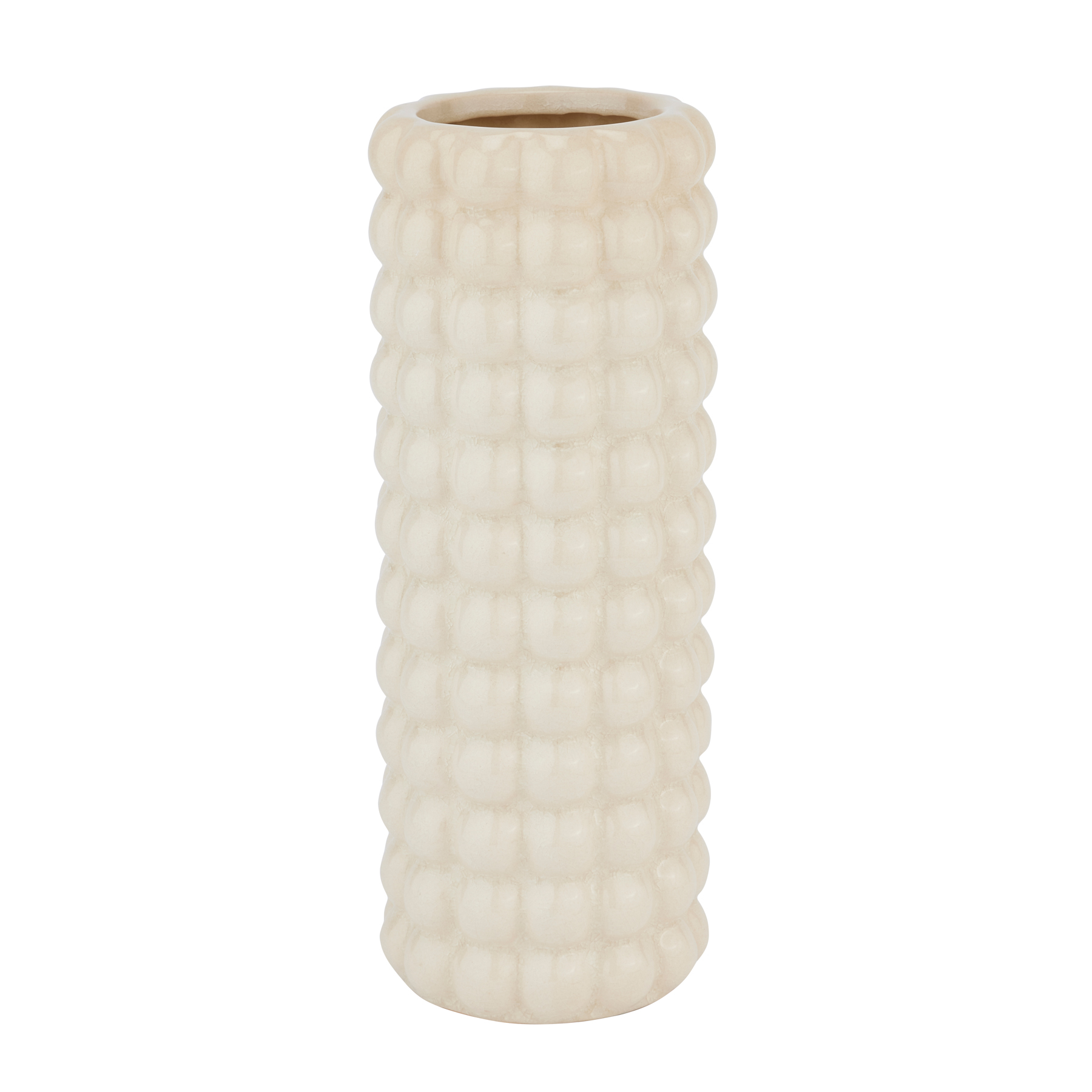 Seville Collection Cream Bubble Vase - Image 1