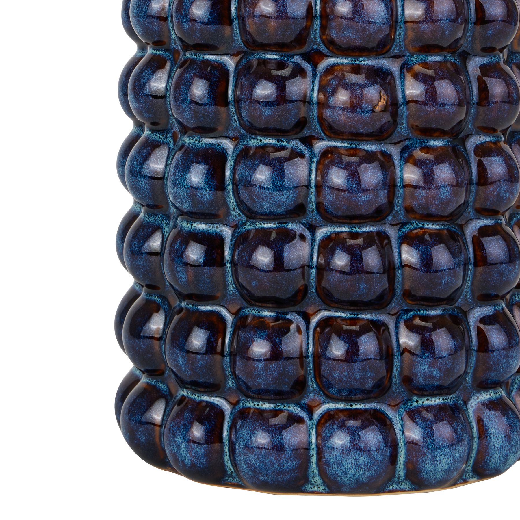 Seville Collection Indigo Bubble Umbrella Stand - Image 3