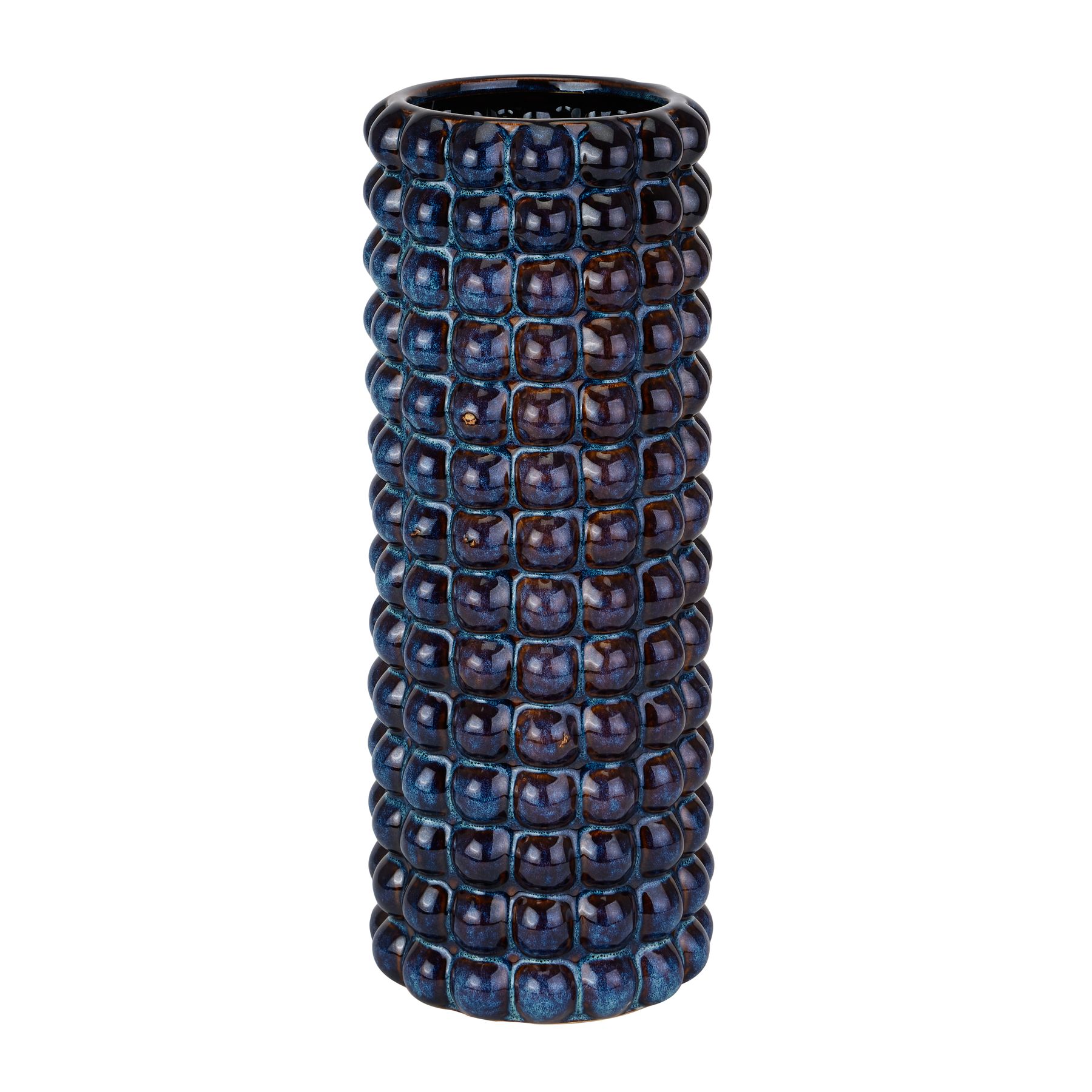 Seville Collection Indigo Bubble Umbrella Stand - Image 1