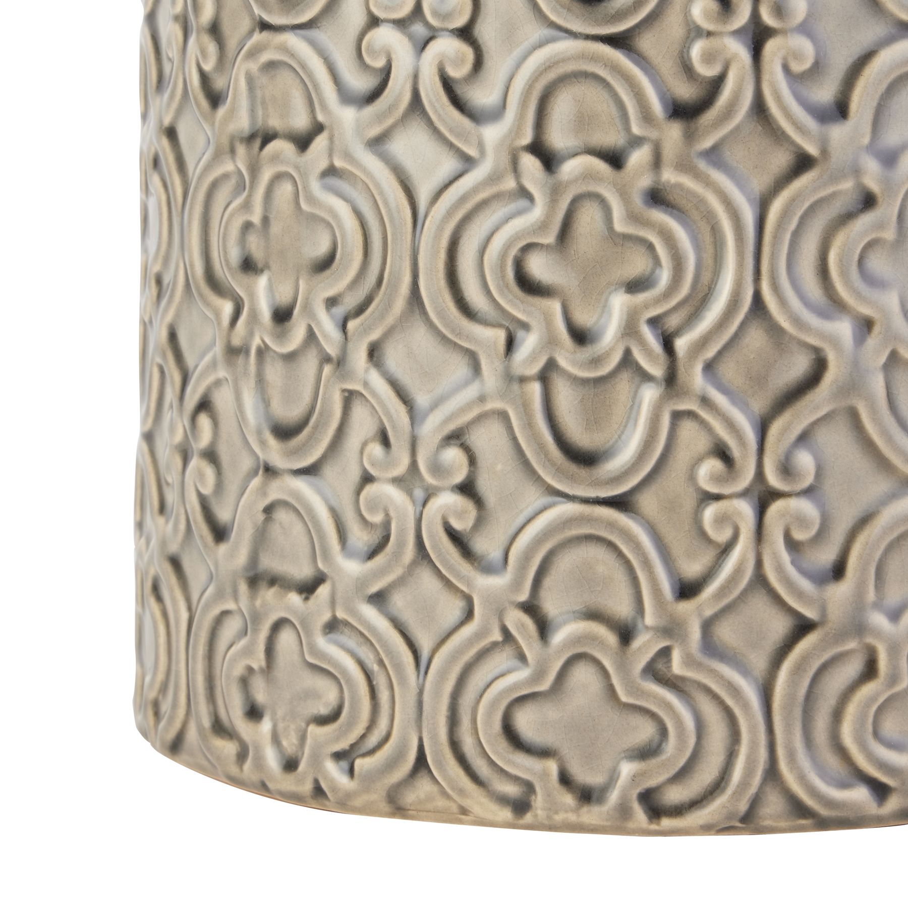 Seville Collection Large Grey Marrakesh Urn - Image 2