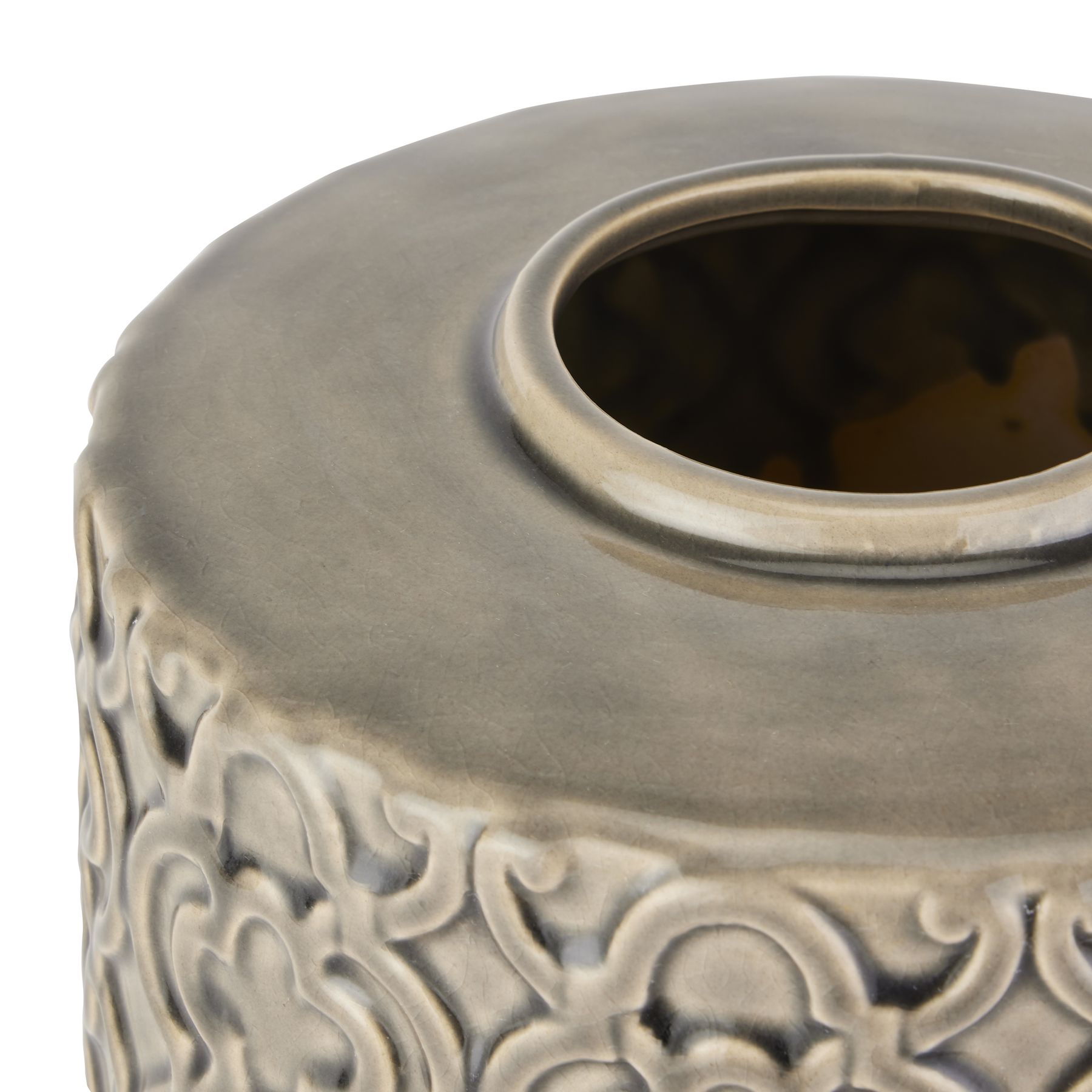 Seville Collection Large Grey Marrakesh Urn - Image 3