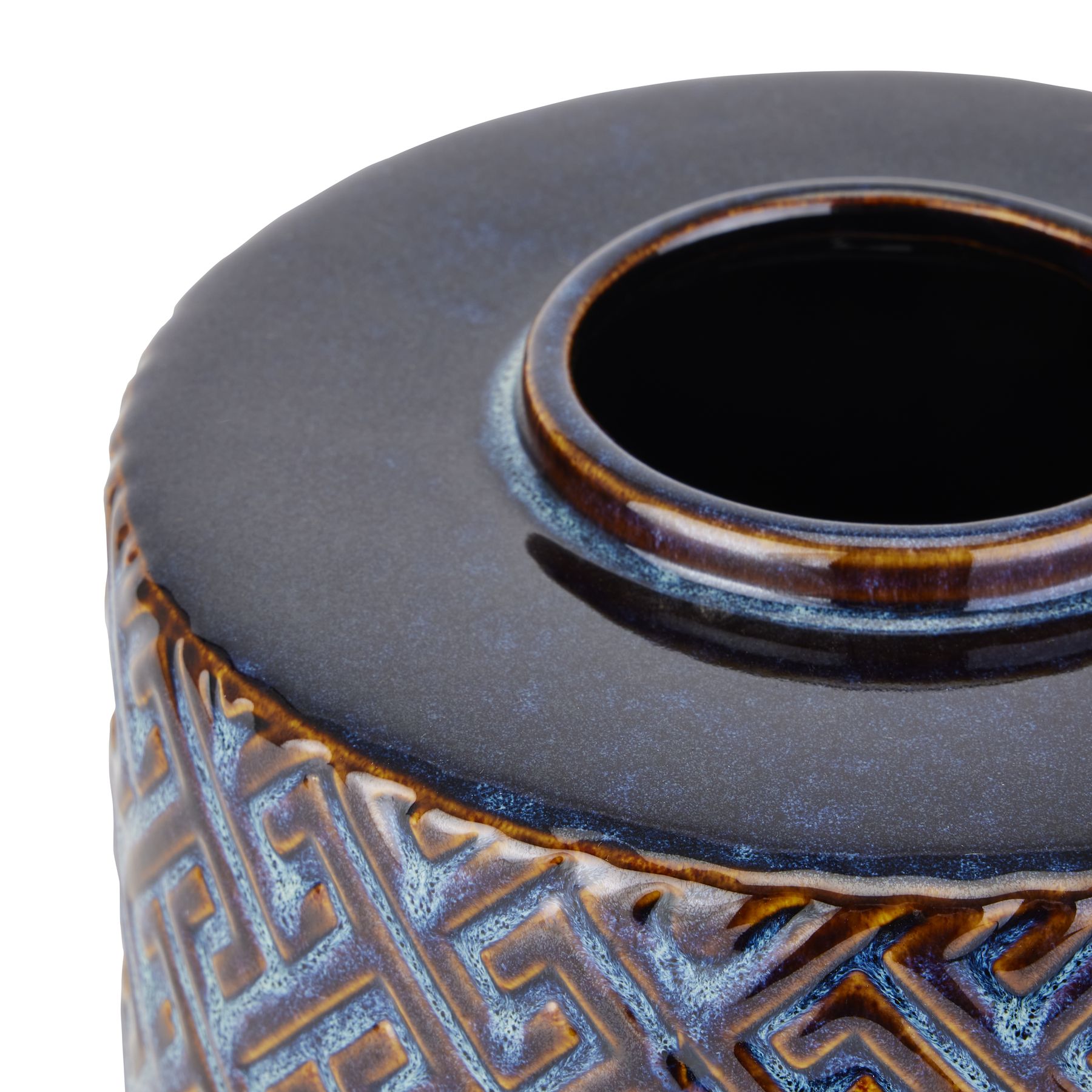 Seville Collection Large Indigo Azero Urn - Image 3