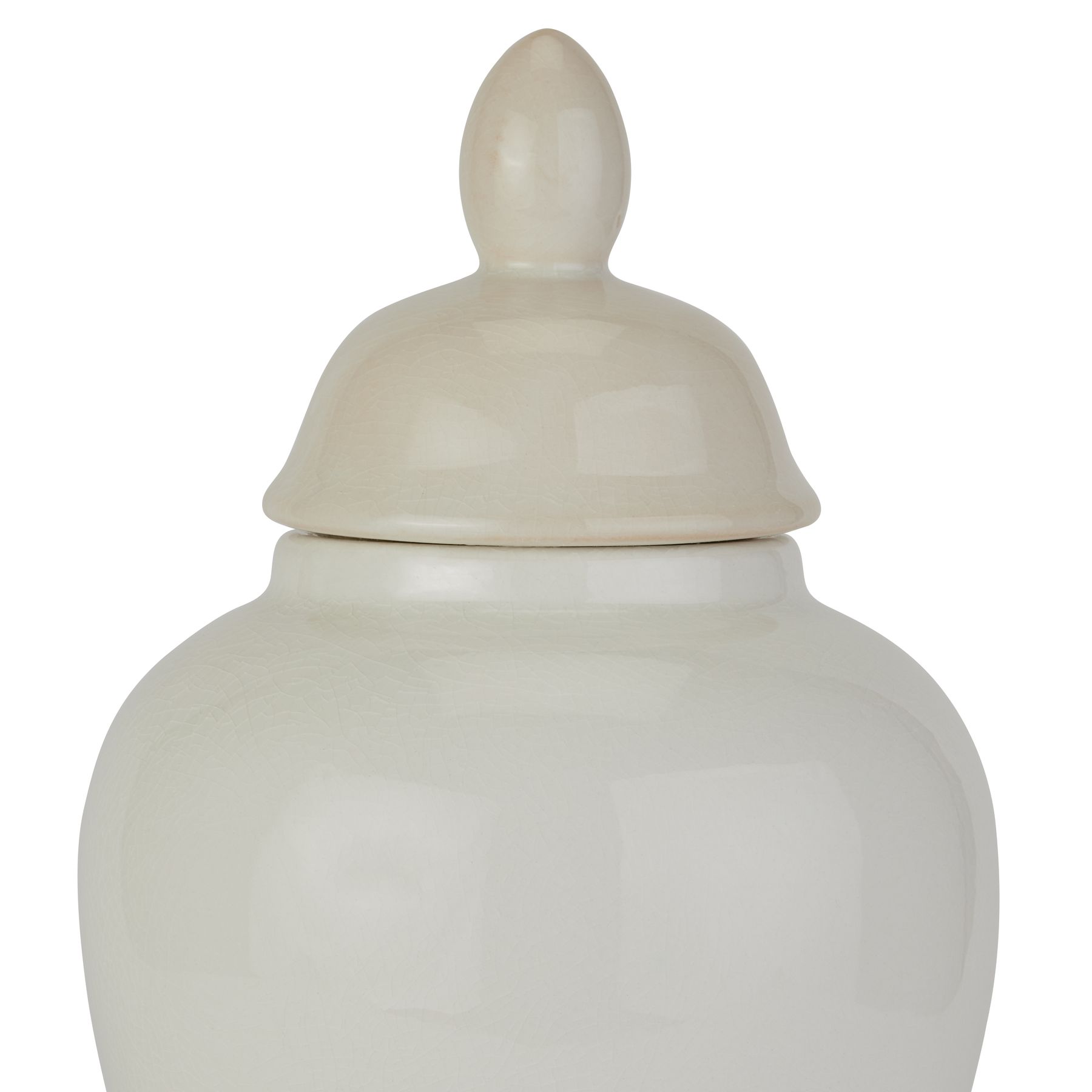 Seville Collection Cream Ginger Jar - Image 3