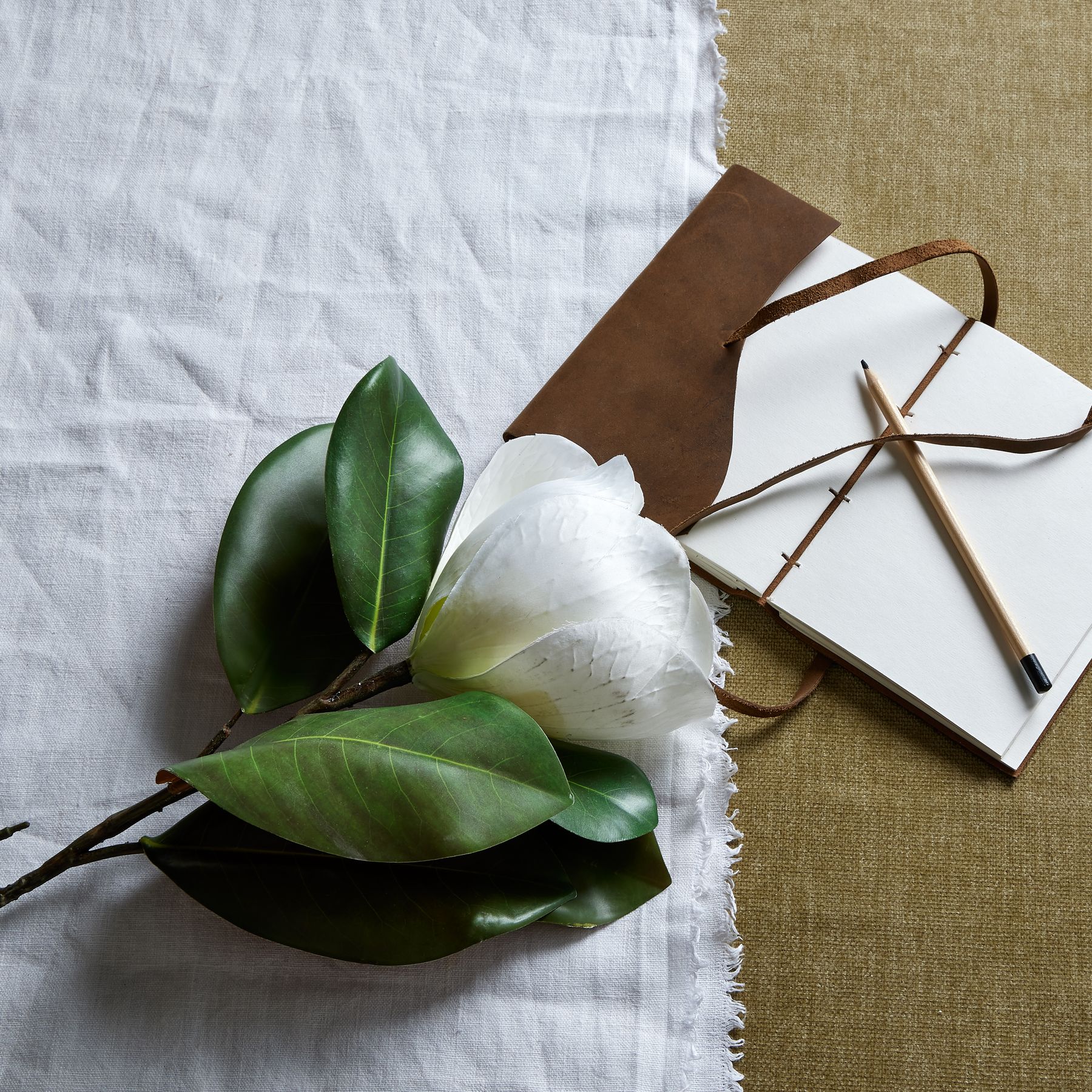 White Magnolia Stem - Image 1