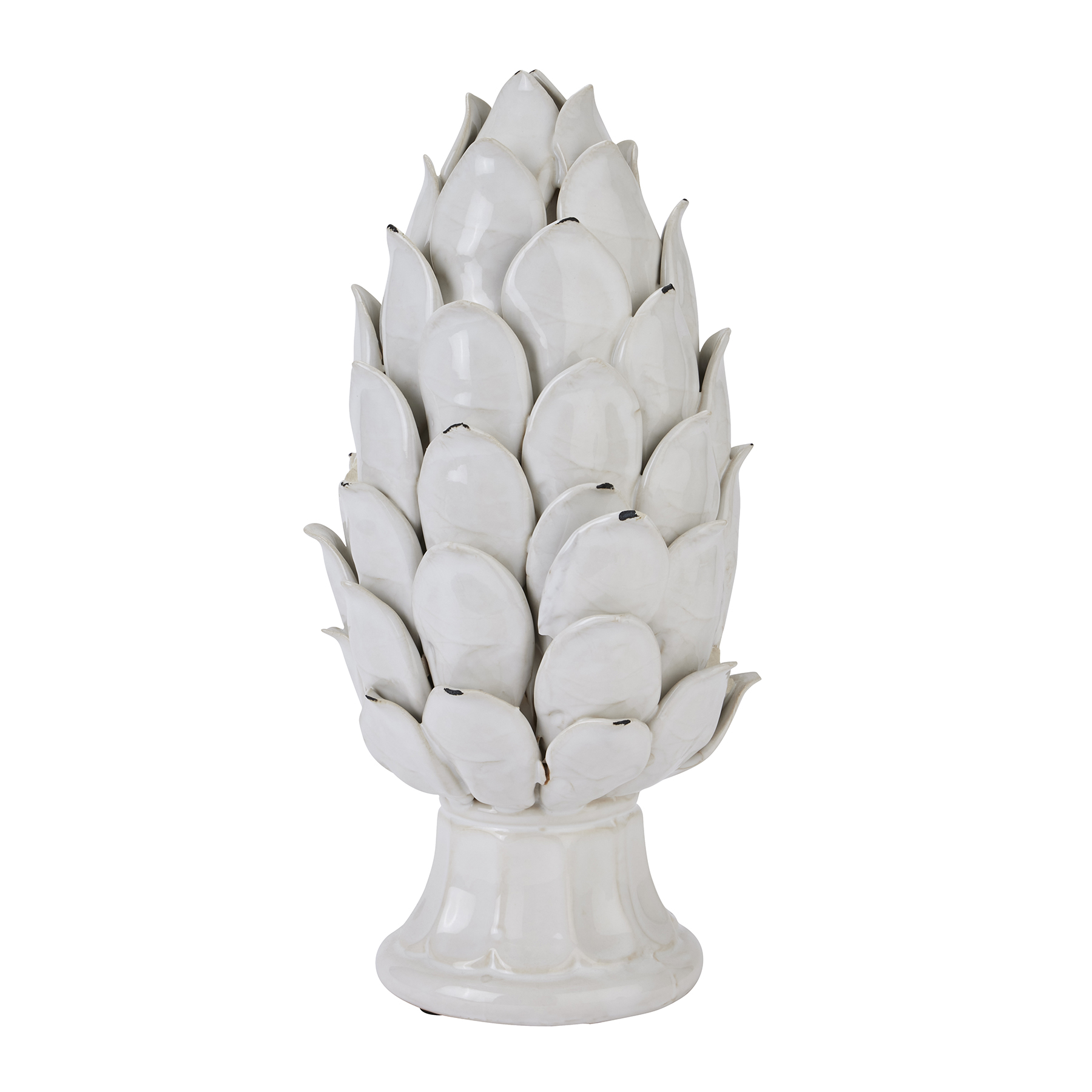 Large Ivory Chianti Artichoke - Image 1