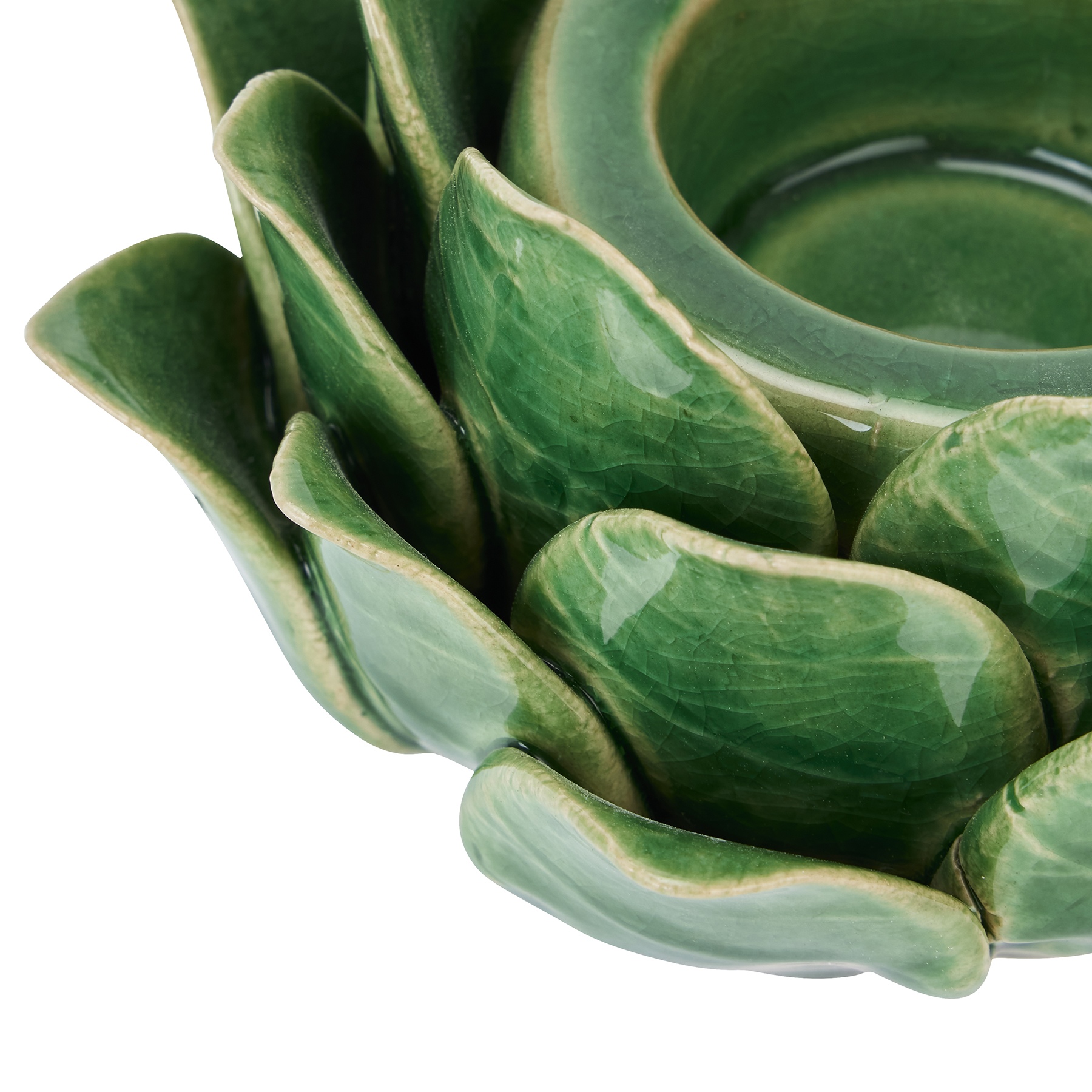 Globe Green Artichoke Tea Light Holder - Image 2