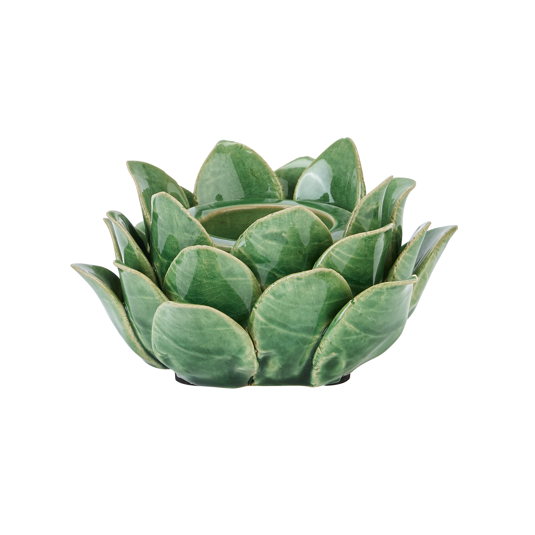 Globe Green Artichoke Tea Light Holder - Image 1