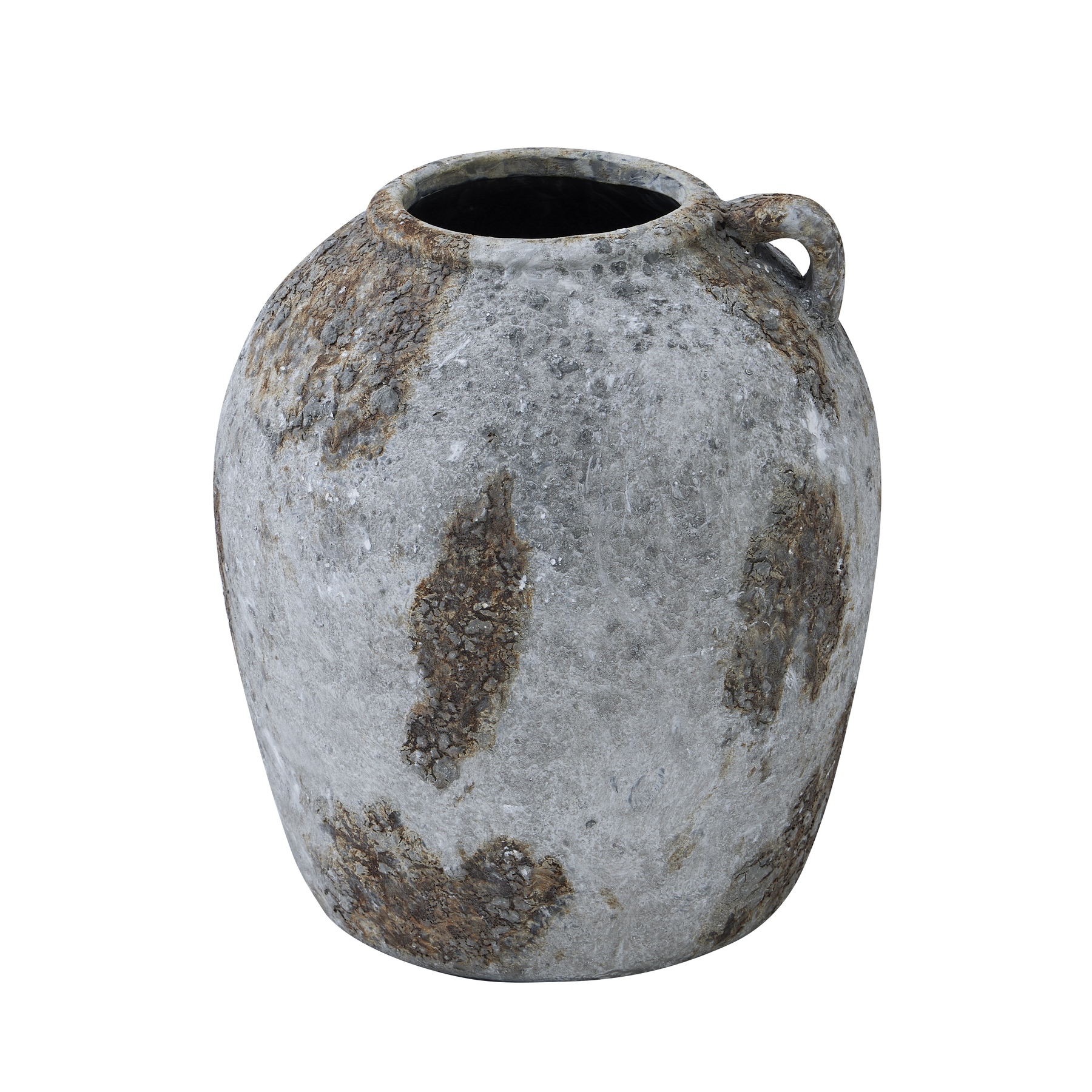 Aged Stone Olpe Vase - Image 1