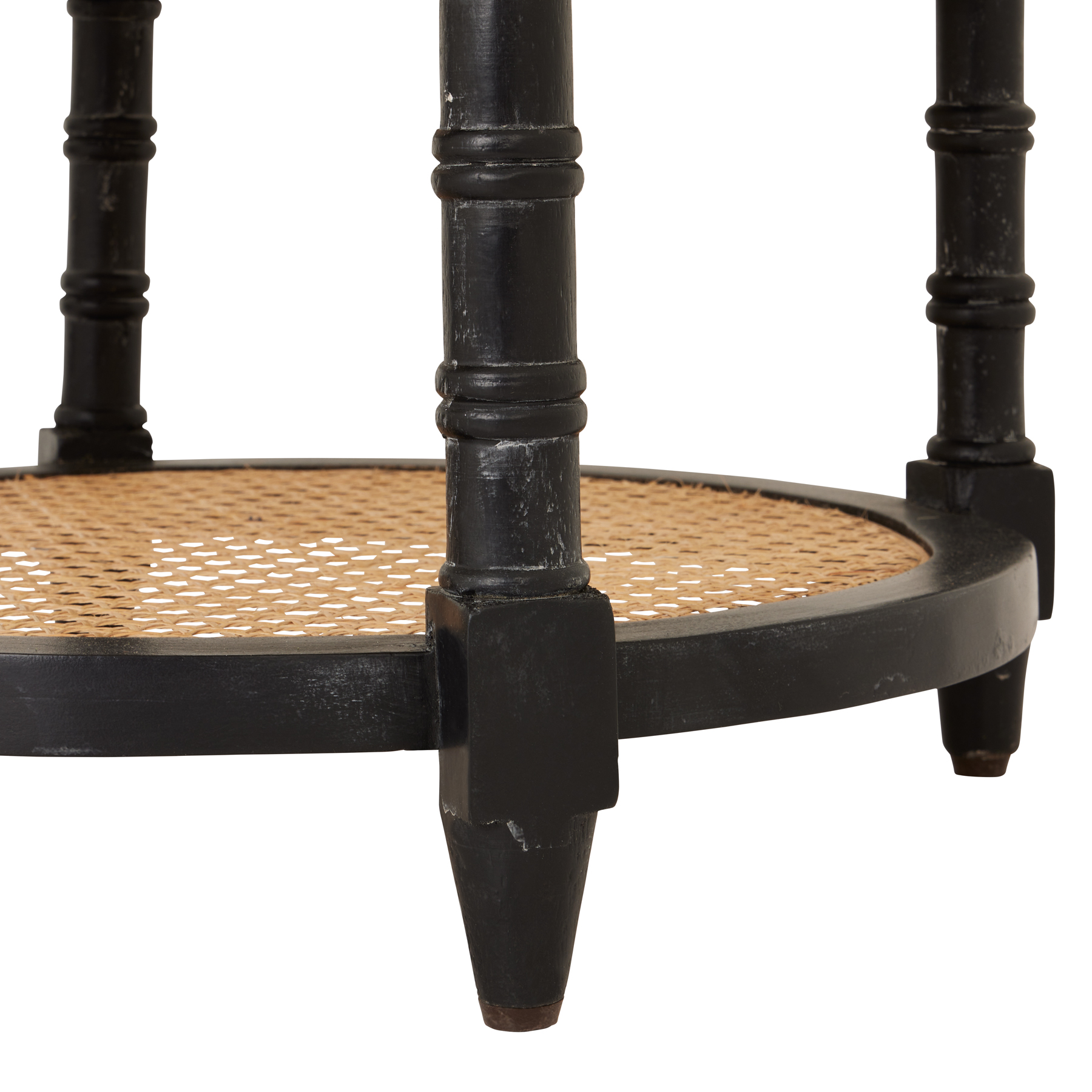 Raffles Black Round Side Table - Image 4