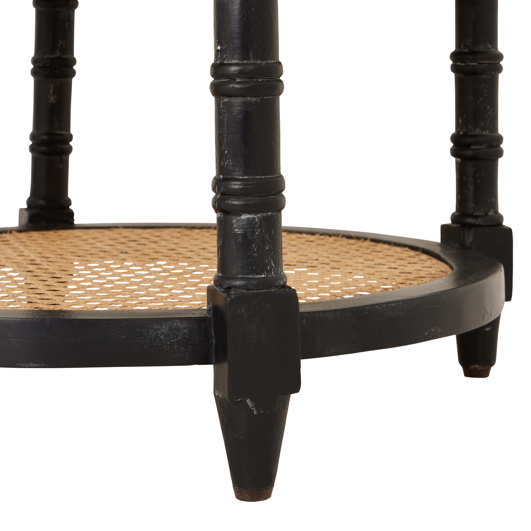 Raffles Black Round Side Table Wholesale by Hill Interiors