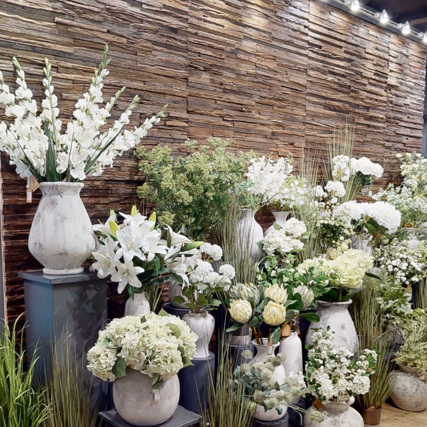 Reclaimed Sleeper Wall Panel - Image 1