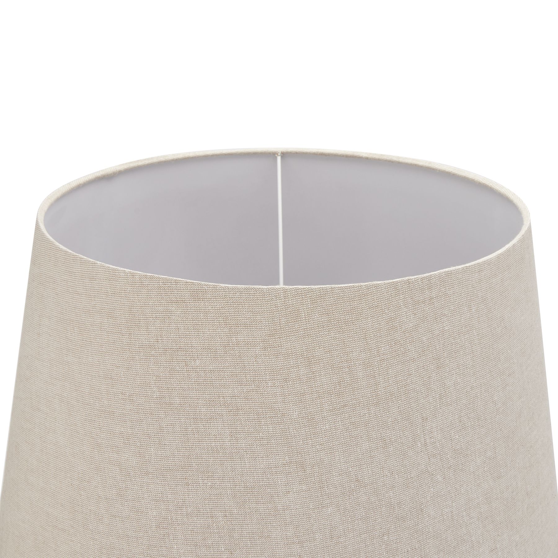 Delaney Grey Pineapple  Lamp With Linen Shade - Image 3