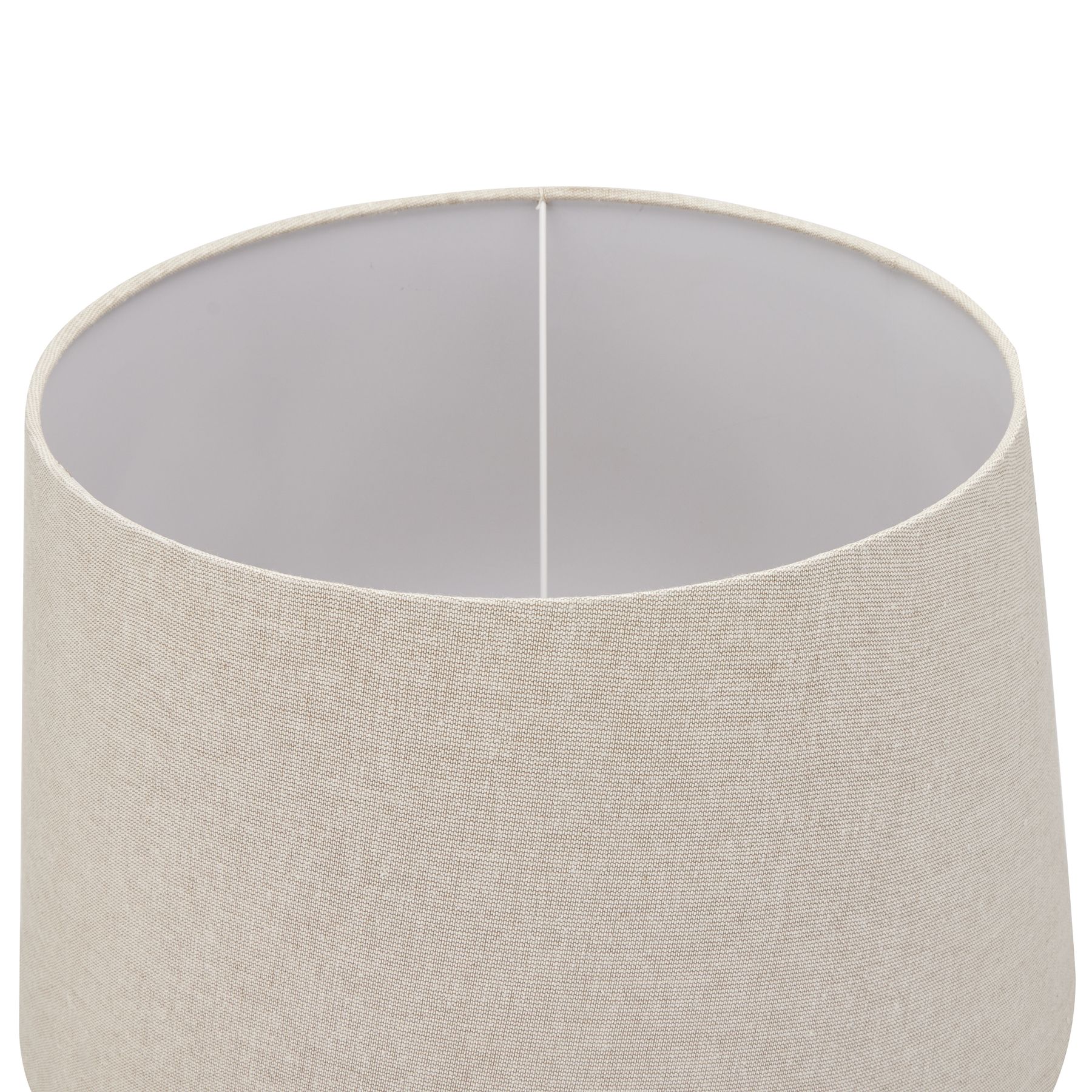 Delaney Natural Wash Urn Lamp With Linen Shade - Image 3