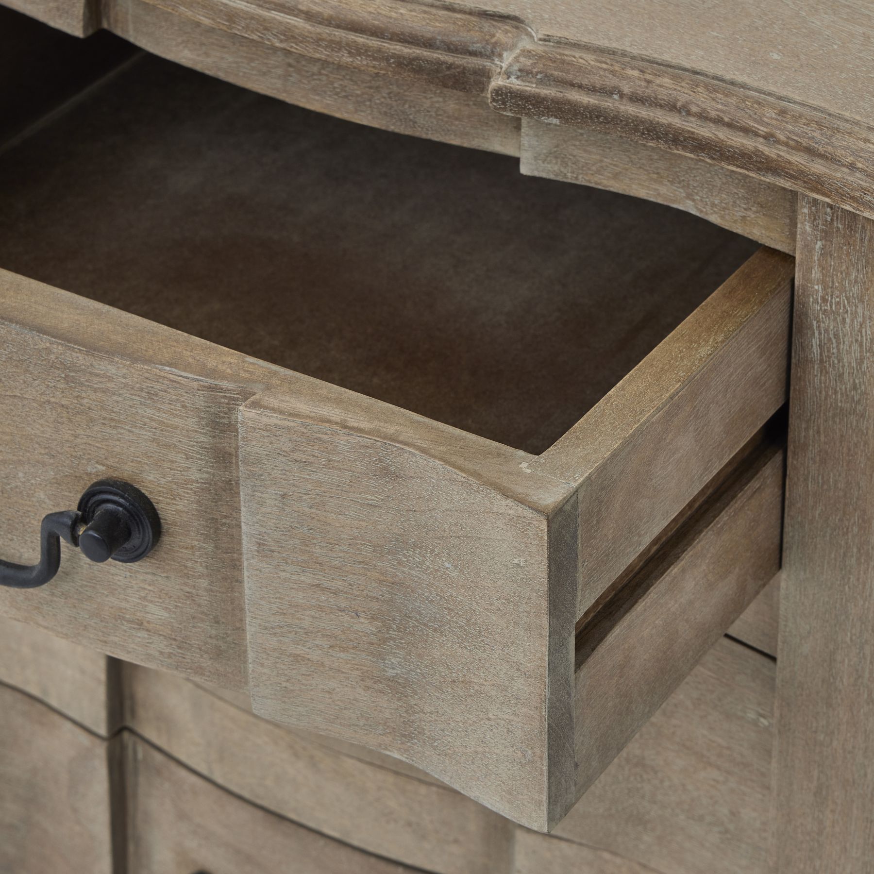 Copgrove Collection 3 Drawer Bedside Table - Image 4