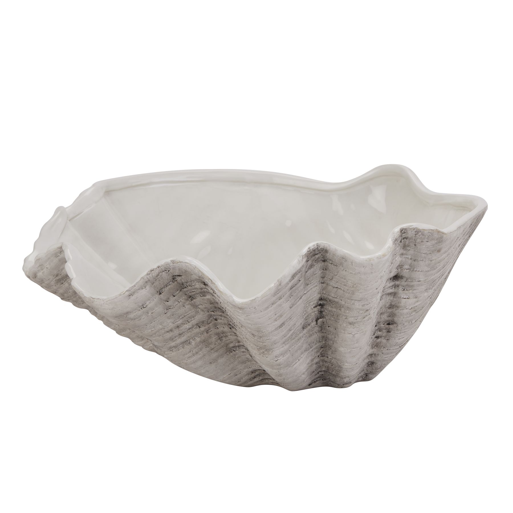 Large Ceramic Adele Shell Bowl - Image 1