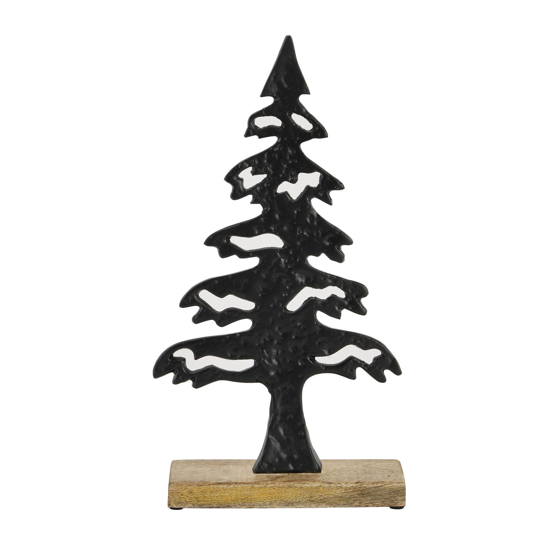 The Noel Collection Cast Tree Black Ornament - Image 1