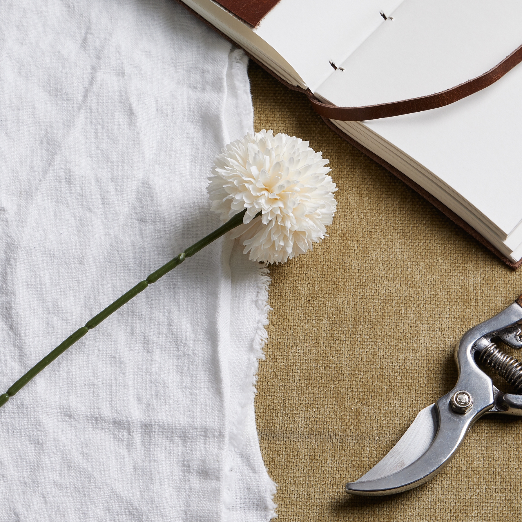 White Chrysanthemum Stem - Image 2