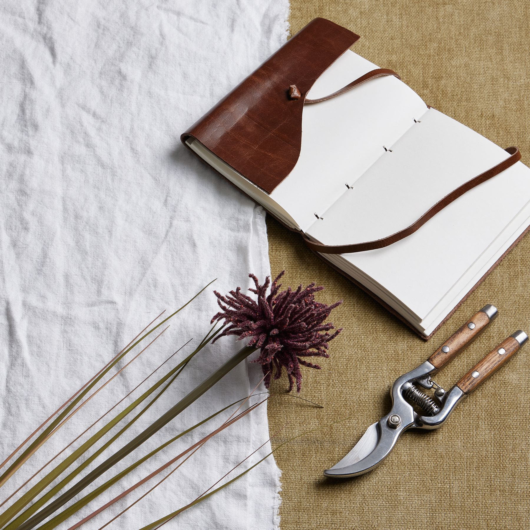 Burgundy Aster Spider Chrysanthemum Stem - Image 1