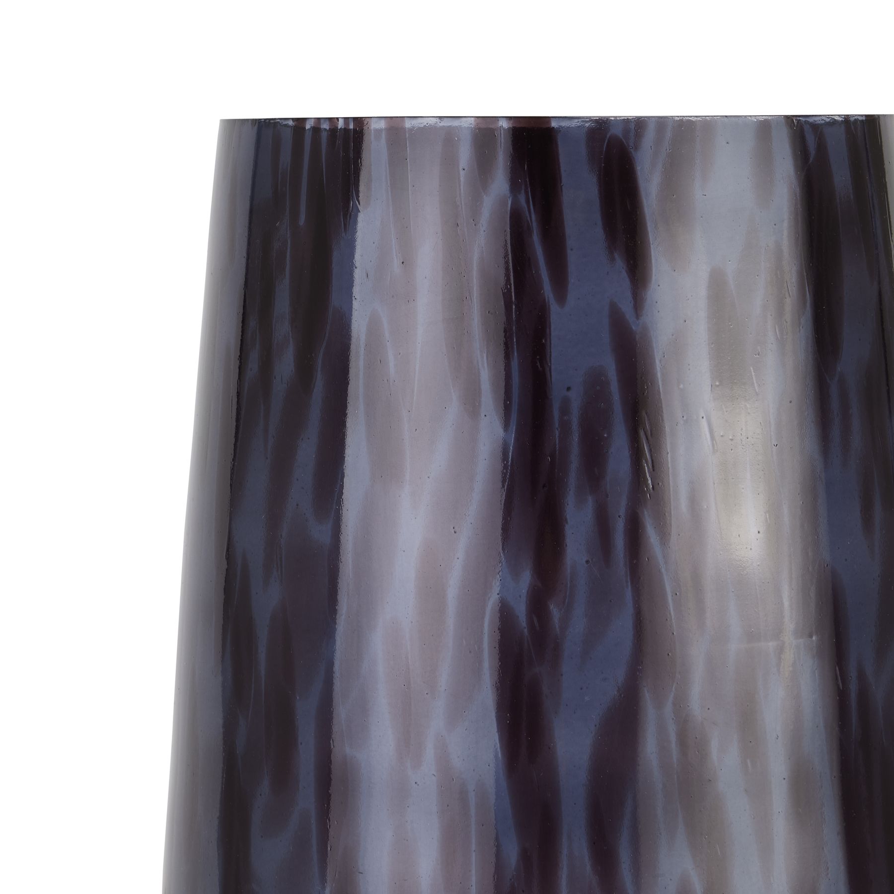 Black Dapple Tall Tapered Vase - Image 2
