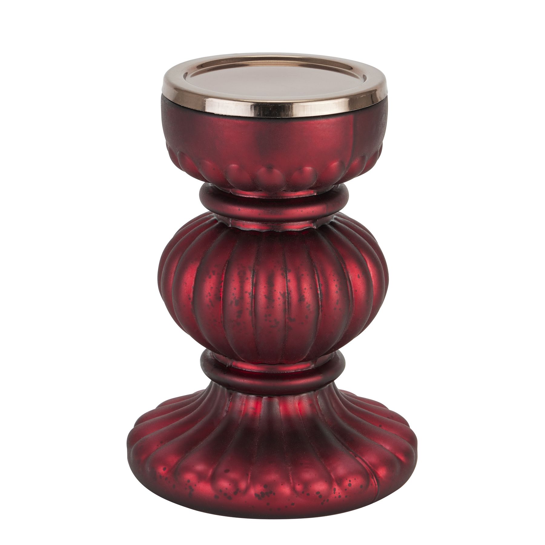 Ruby Red Bonbon Large Candle Holder - Image 1