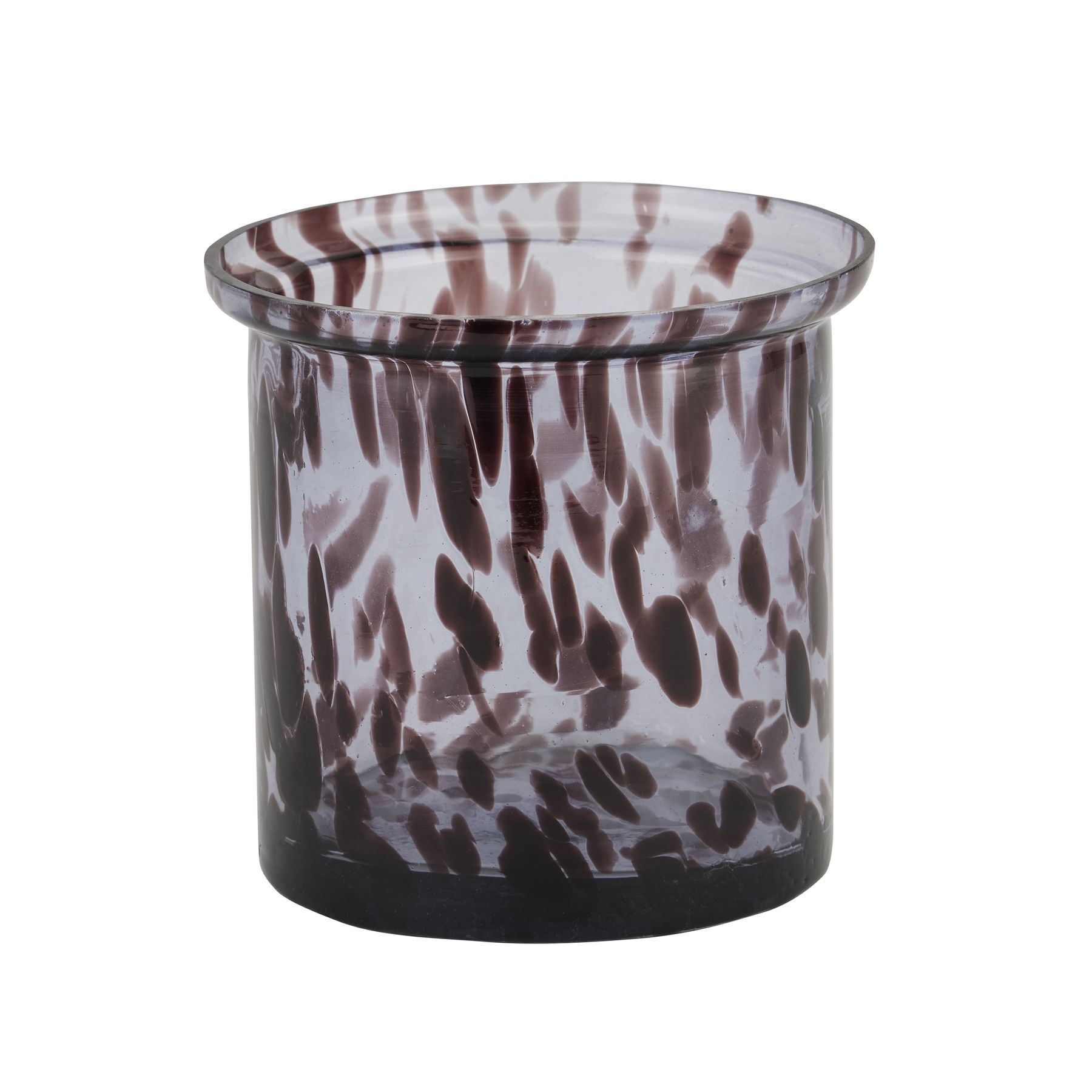 Black Dapple Candle Holder - Image 1