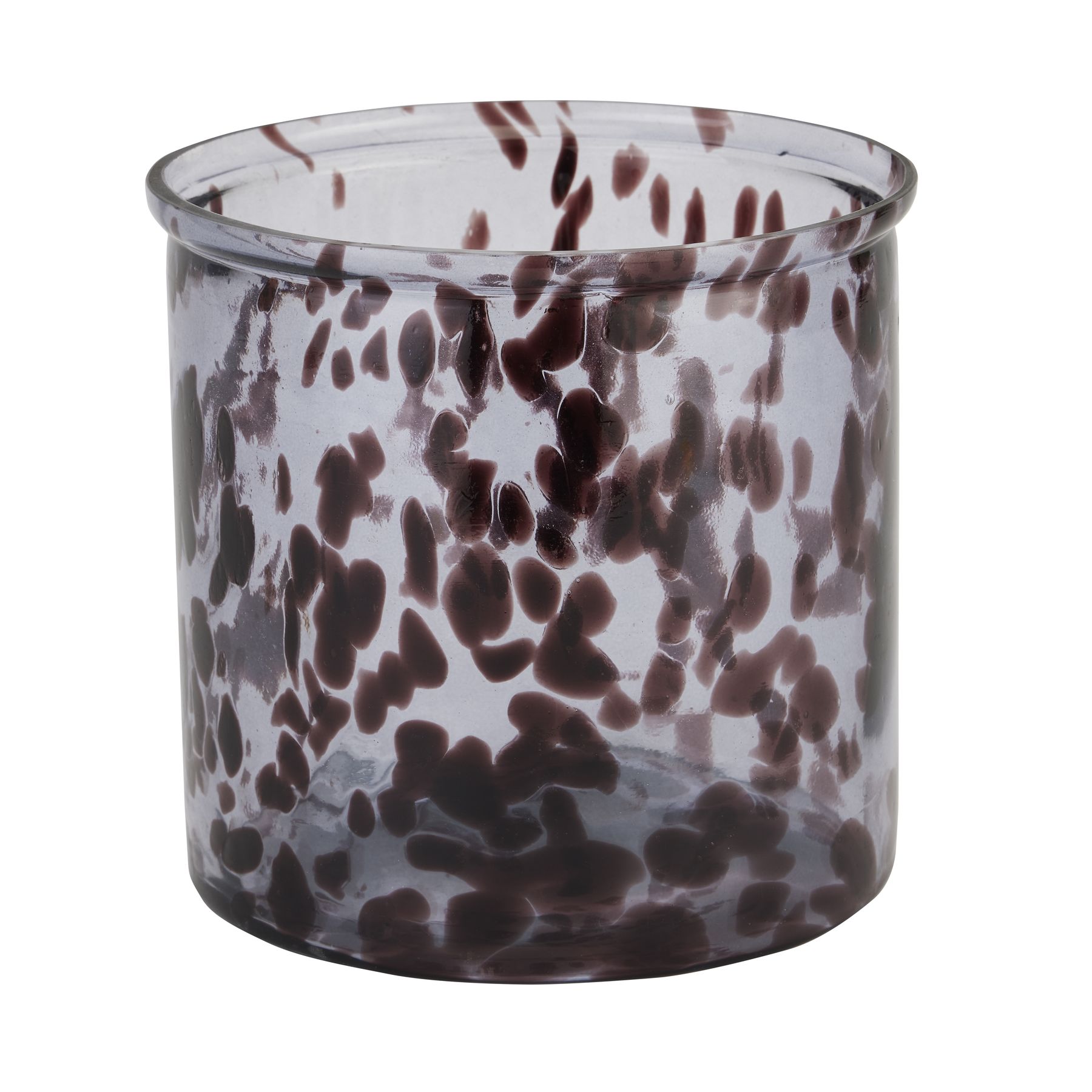 Black Dapple Large Candle Holder - Image 1