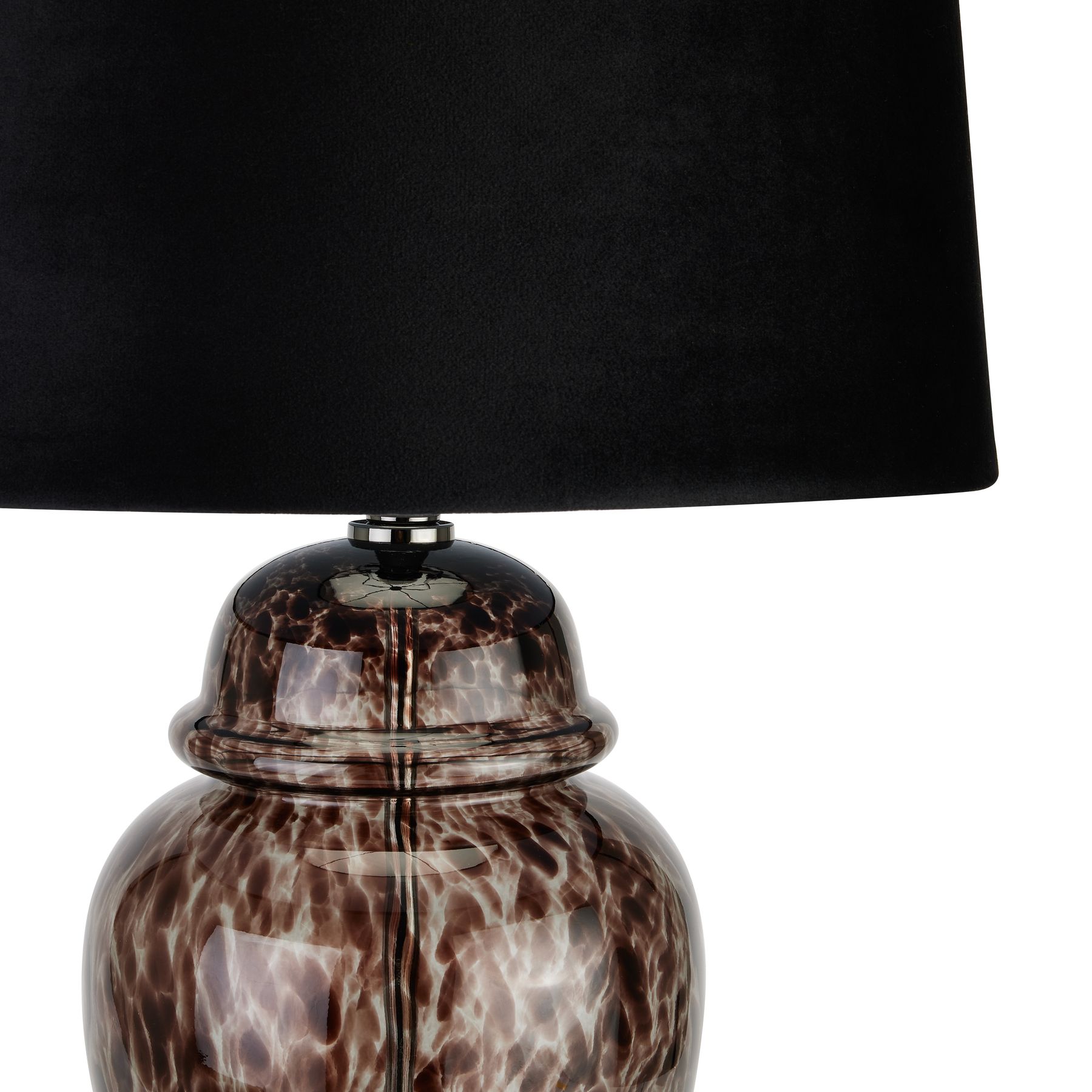 Black Dapple Acanthus Lamp - Image 2