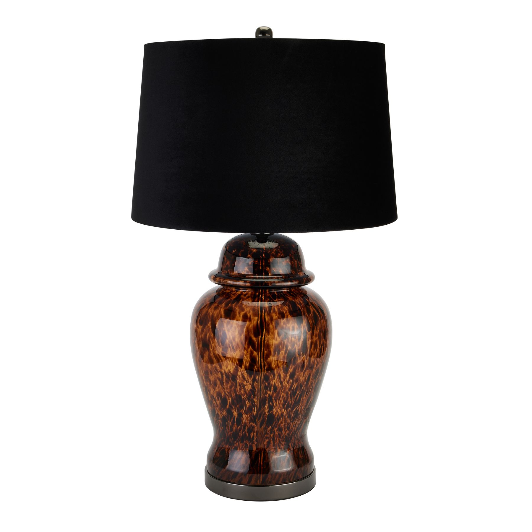 Amber Dapple Acanthus Lamp - Image 1