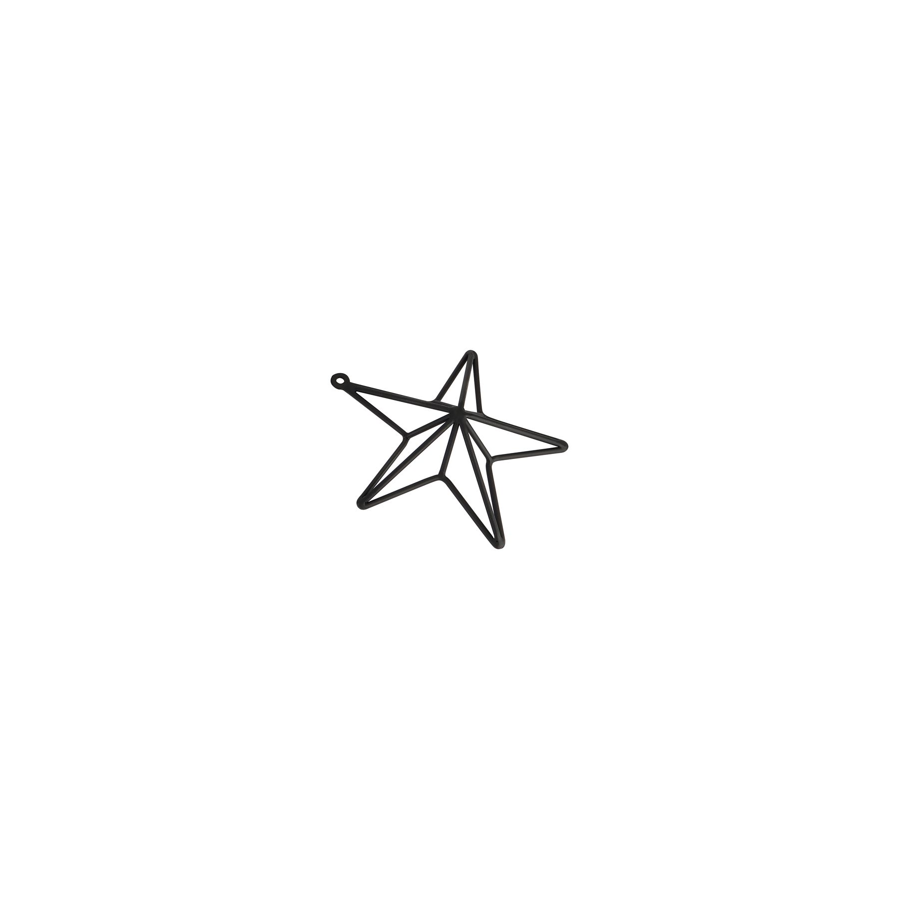 Matt Black Convexed Star Frame - Image 1