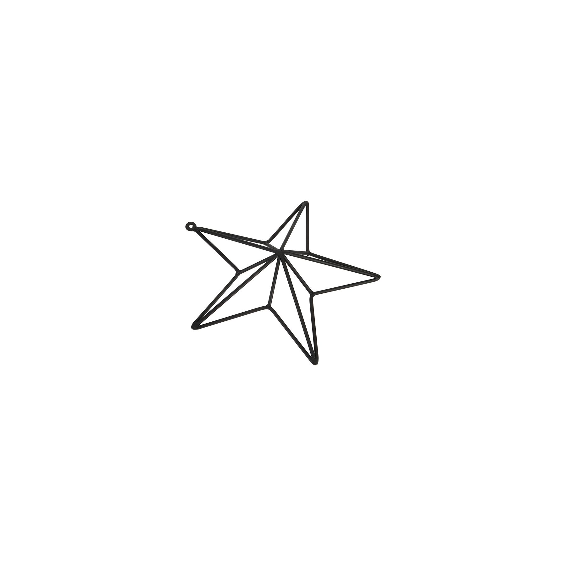 Matt Black Convexed Medium Star Frame - Image 1