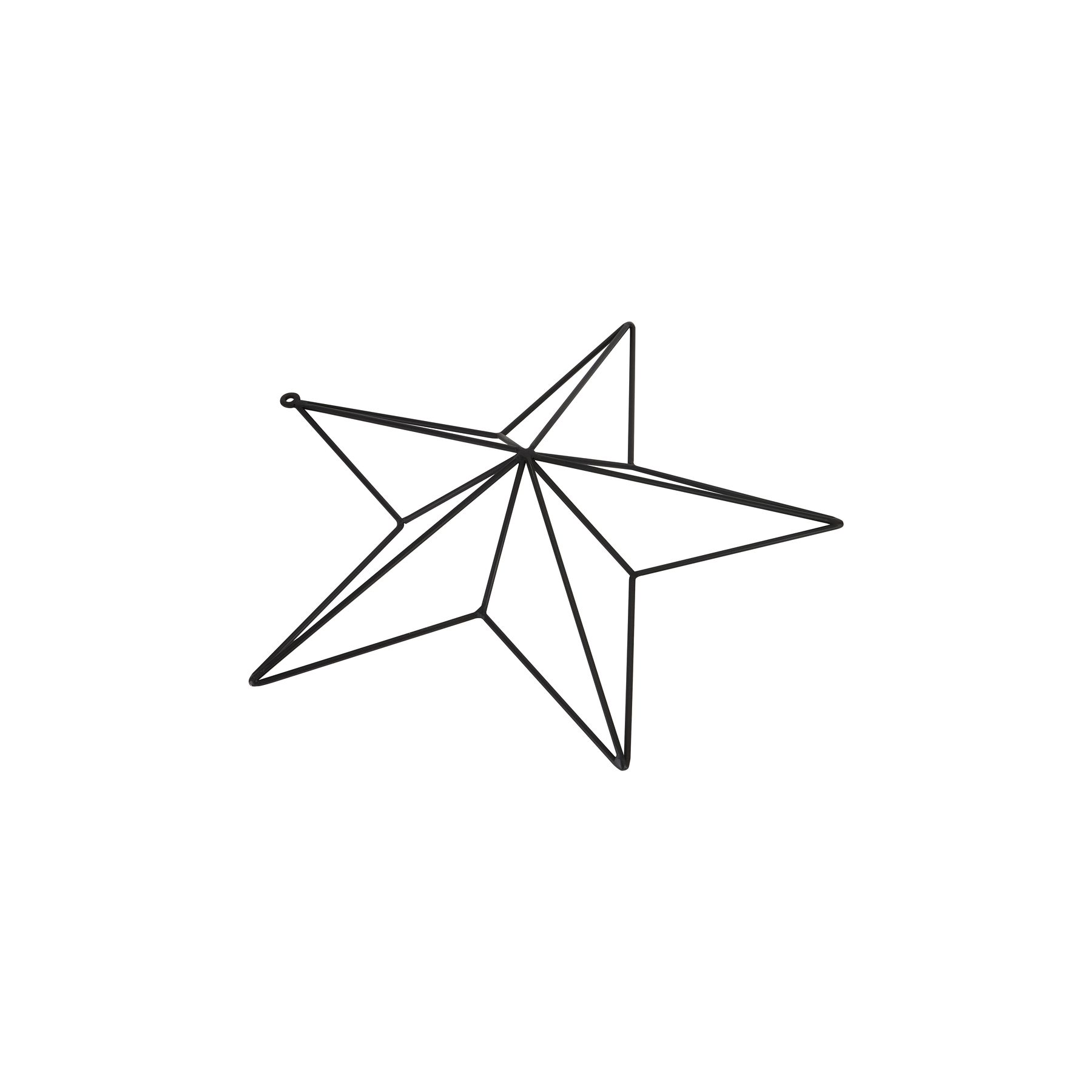Matt Black Convexed Large Star Frame - Image 1